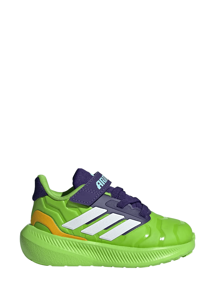 adidas Sportswear - RUNFALCON 5 IRON HULK EL I - kõrge säärega tossud - sesogr/ftwwht/cpurpl - 1