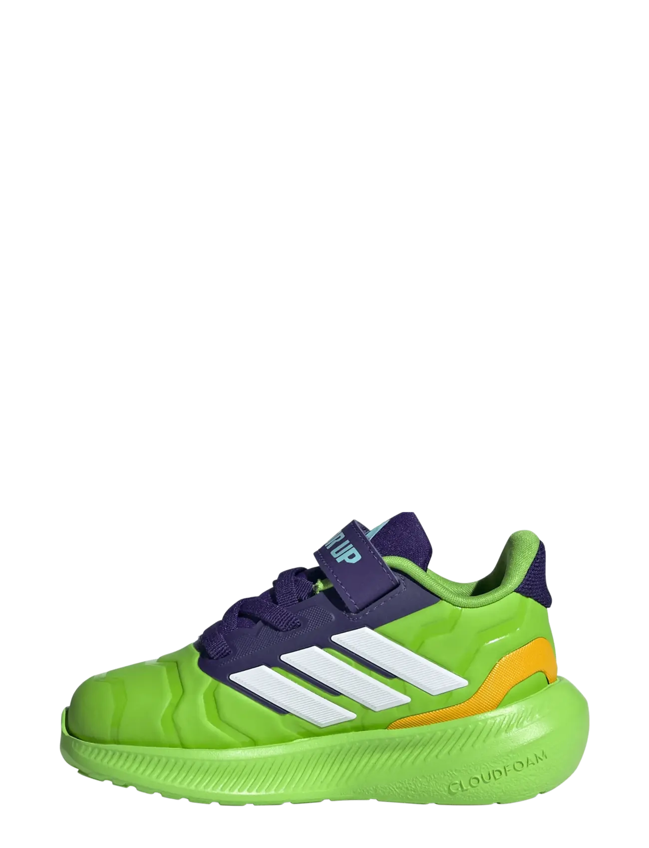 adidas Sportswear - RUNFALCON 5 IRON HULK EL I - kõrge säärega tossud - sesogr/ftwwht/cpurpl - 2