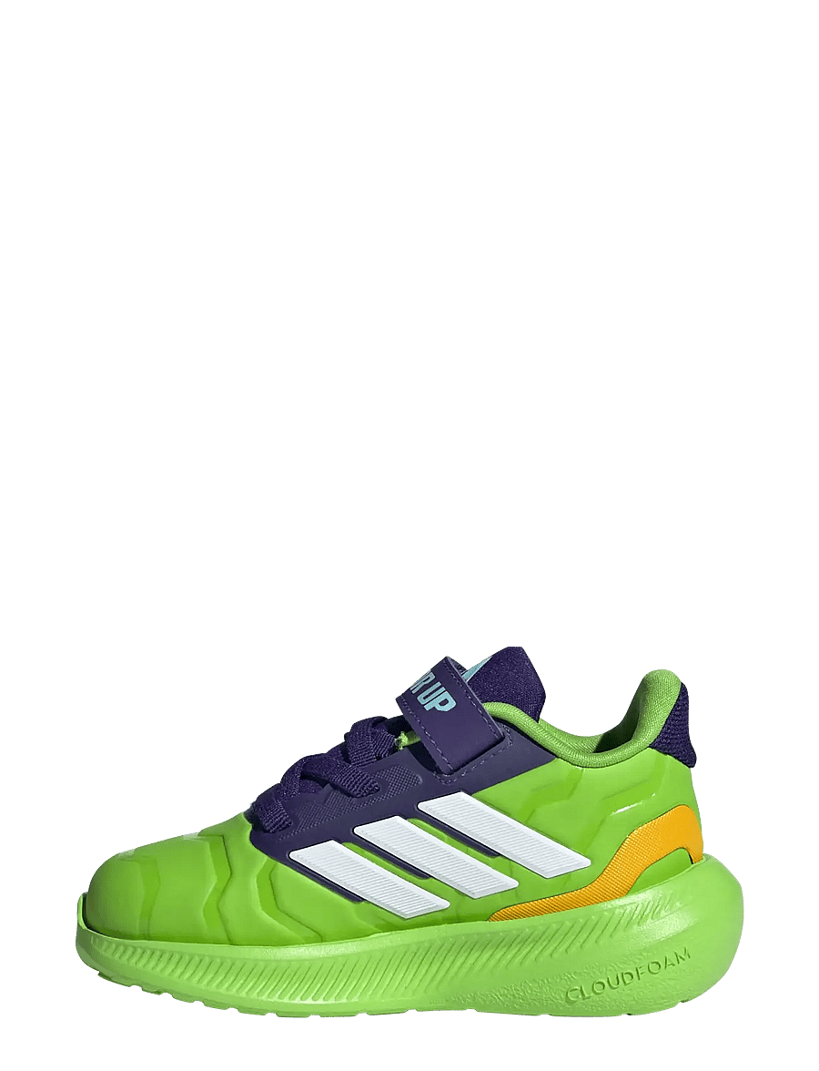 adidas Sportswear - RUNFALCON 5 IRON HULK EL I - kõrge säärega tossud - sesogr/ftwwht/cpurpl - 2