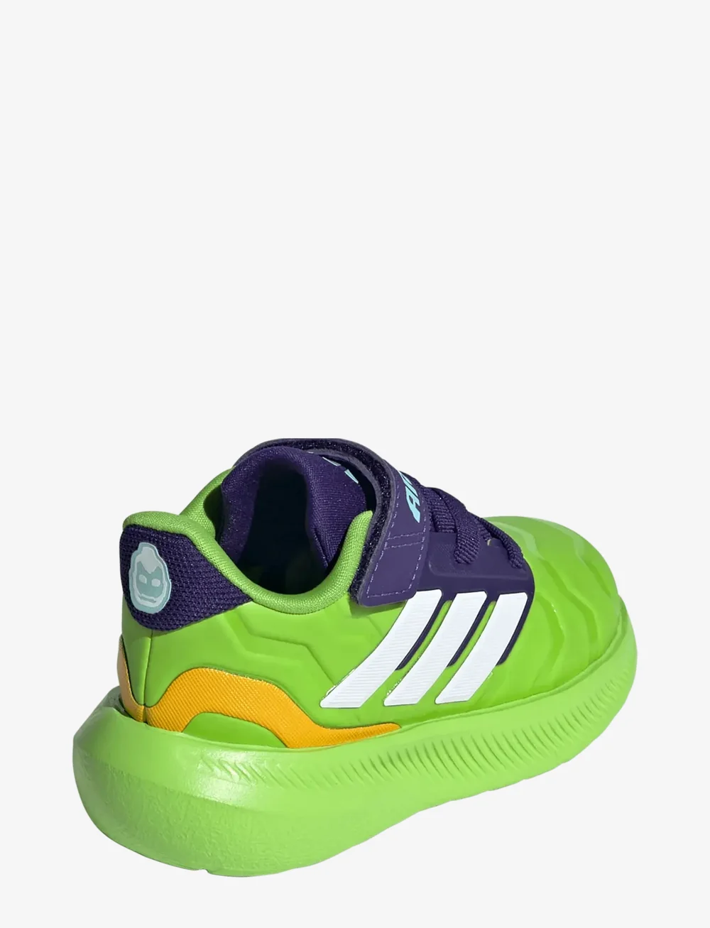 adidas Sportswear - RUNFALCON 5 IRON HULK EL I - låga sneakers - sesogr/ftwwht/cpurpl - 3