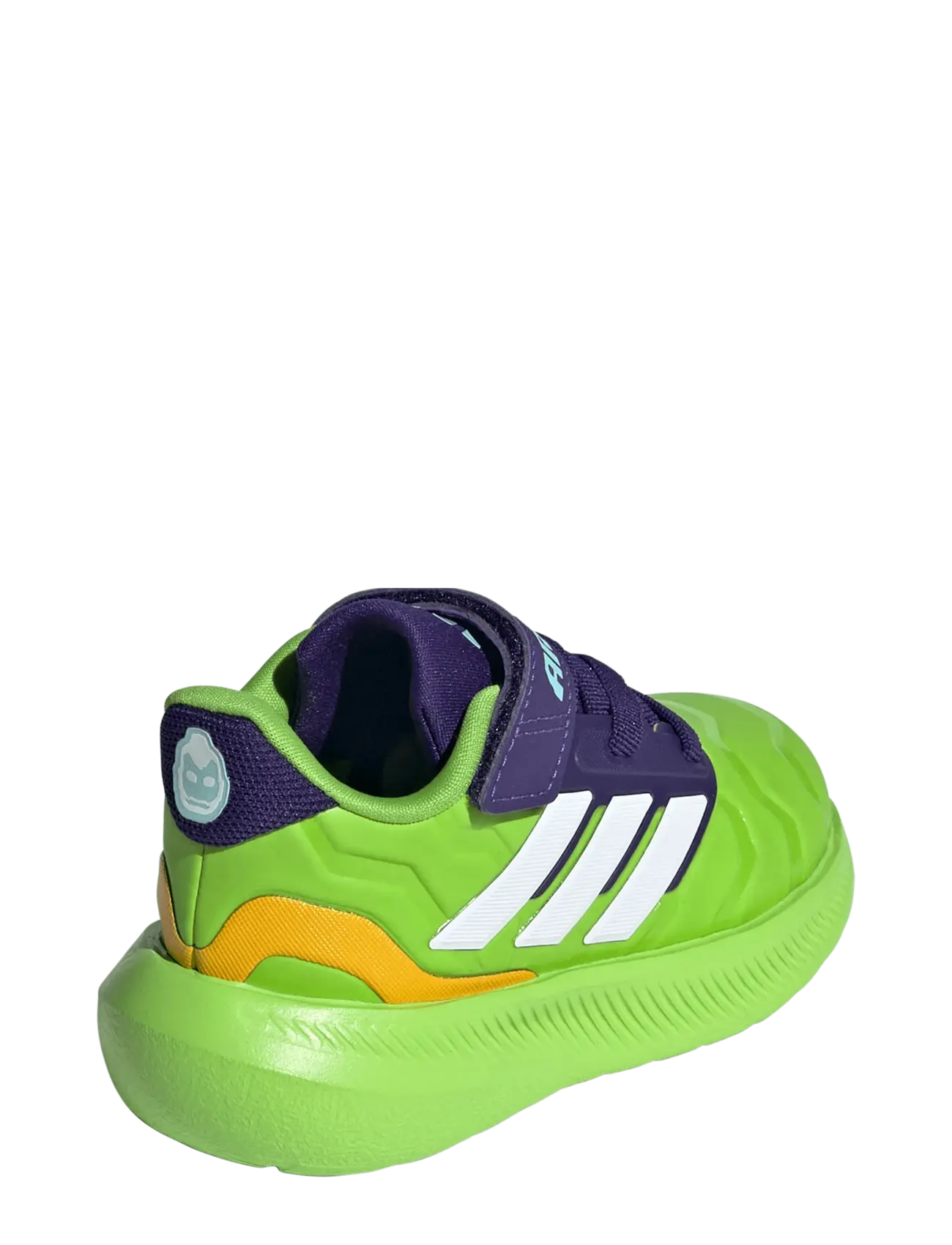 adidas Sportswear - RUNFALCON 5 IRON HULK EL I - kõrge säärega tossud - sesogr/ftwwht/cpurpl - 3