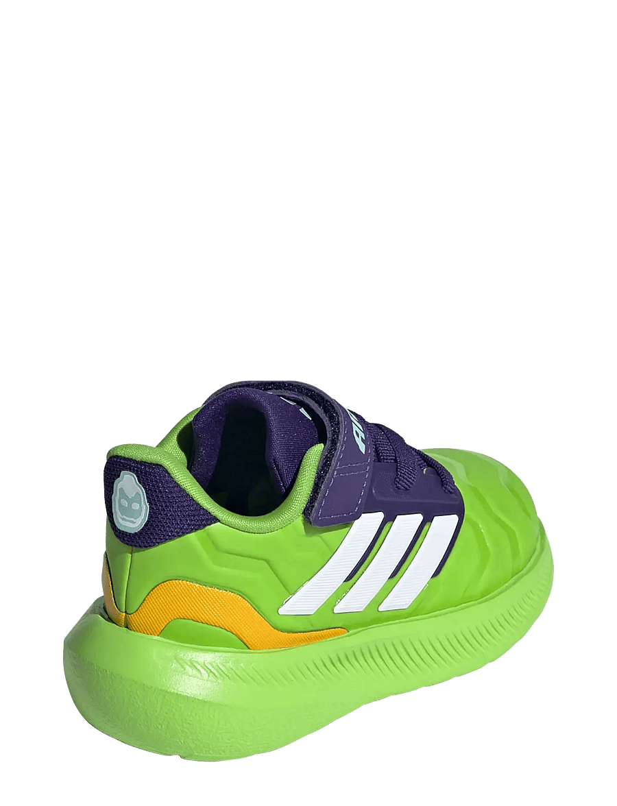 adidas Sportswear - RUNFALCON 5 IRON HULK EL I - kõrge säärega tossud - sesogr/ftwwht/cpurpl - 3