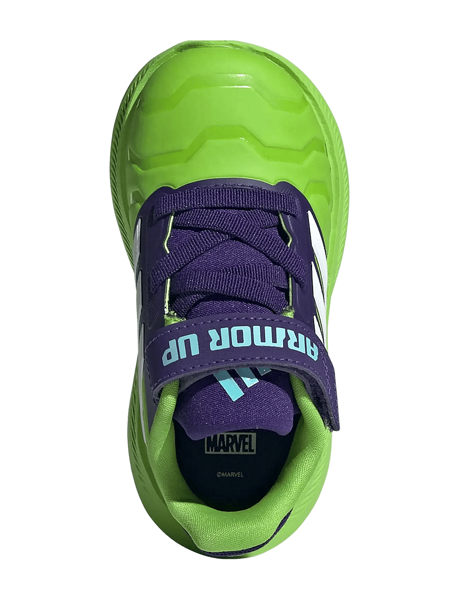adidas Sportswear - RUNFALCON 5 IRON HULK EL I - kõrge säärega tossud - sesogr/ftwwht/cpurpl - 4