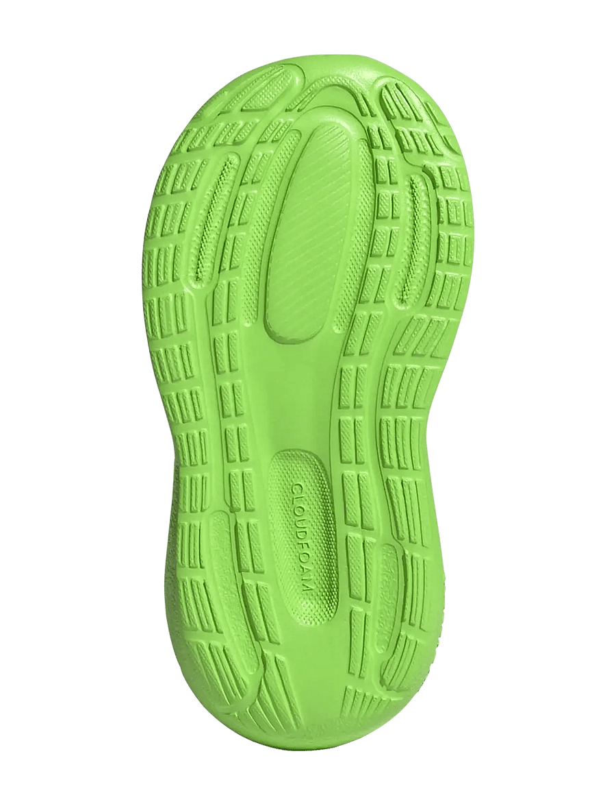 adidas Sportswear - RUNFALCON 5 IRON HULK EL I - kõrge säärega tossud - sesogr/ftwwht/cpurpl - 5