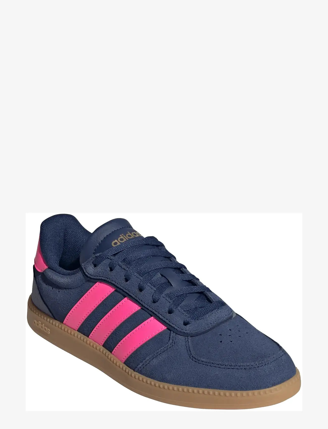 adidas Sportswear - BREAKNET SLEEK - low top sneakers - dkblue/lucpnk/goldmt - 0