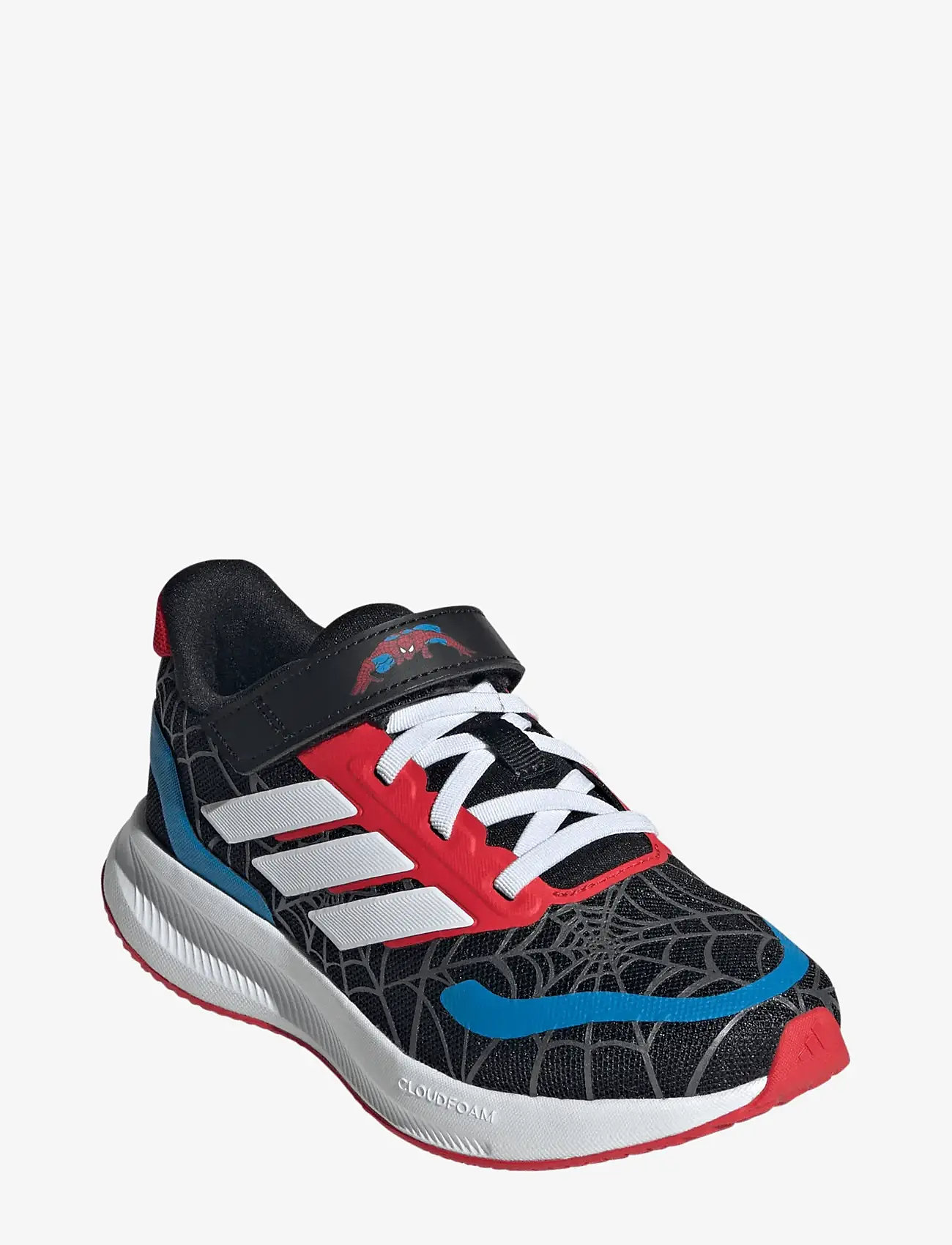 adidas Sportswear - RUNFALCON SPIDER-MAN EL C - lave sneakers - cblack/ftwwht/purrub - 0