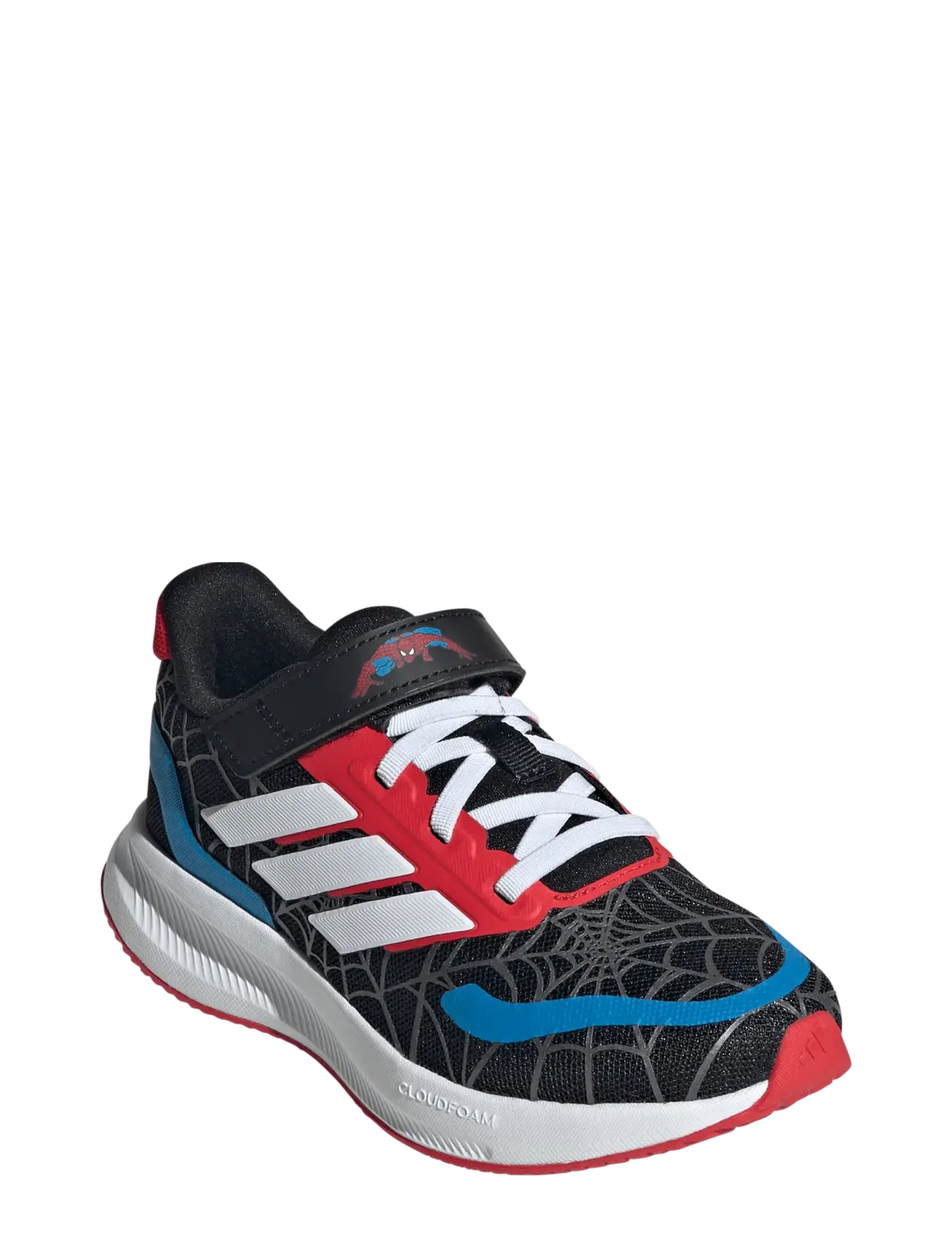 adidas Sportswear RUNFALCON SPIDER-MAN EL C - App deal - CBLACK/FTWWHT/PURRUB / blue