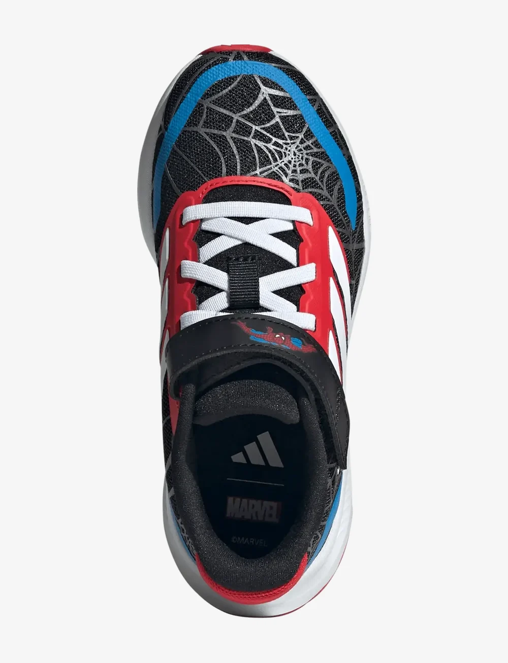 adidas Sportswear - RUNFALCON SPIDER-MAN EL C - laisvalaikio batai žemu aulu - cblack/ftwwht/purrub - 4