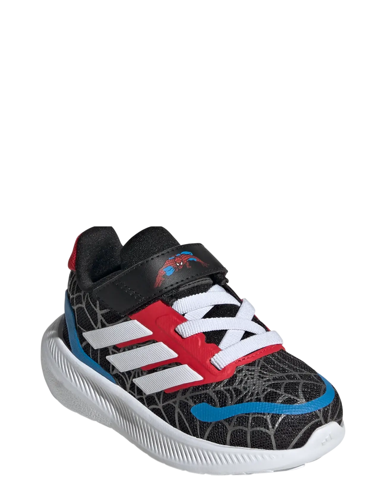 adidas Sportswear RUNFALCON SPIDER-MAN EL I - 4 for 3 - CBLACK/FTWWHT/PURRUB / black
