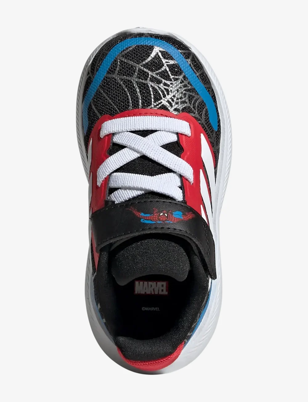 adidas Sportswear - RUNFALCON SPIDER-MAN EL I - niedriger schnitt - cblack/ftwwht/purrub - 4