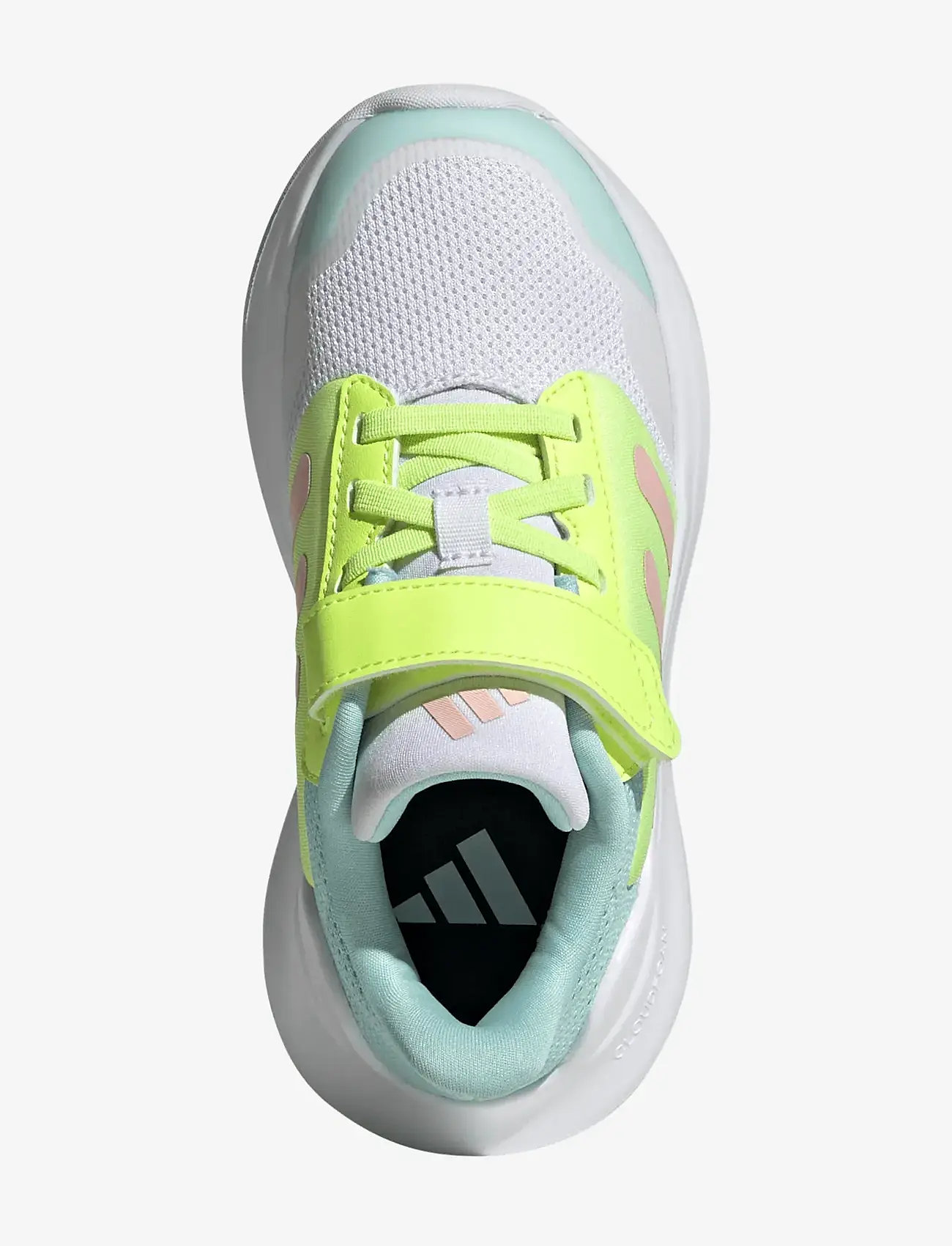 adidas Sportswear - Tensaur Run 3.0 EL C - løbesko - ftwwht/clpink/hireye - 4