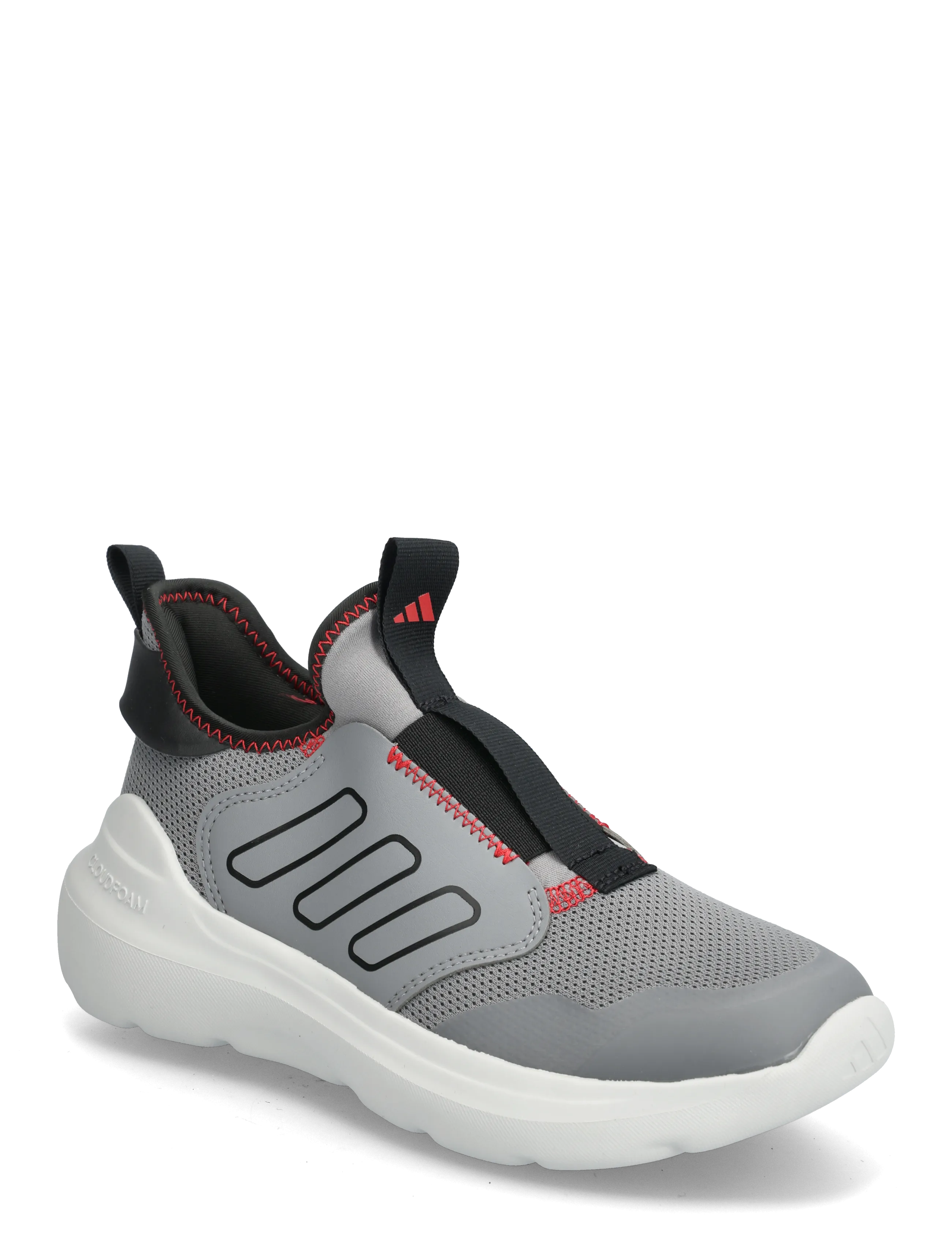 adidas Sportswear TENSAUR COMFORT AC J - Skor - GRETHR/CBLACK/PURRUB / grey