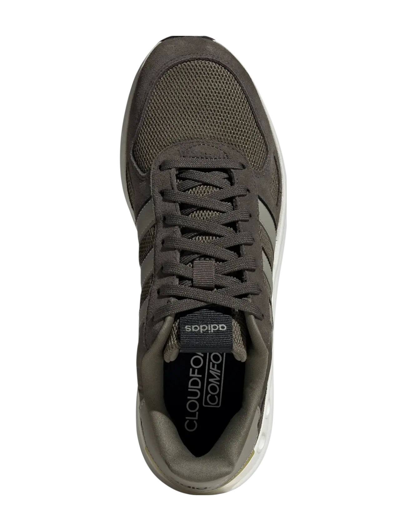 adidas Sportswear - RUN 84 - lave sneakers - olistr/silpeb/cblack - 4
