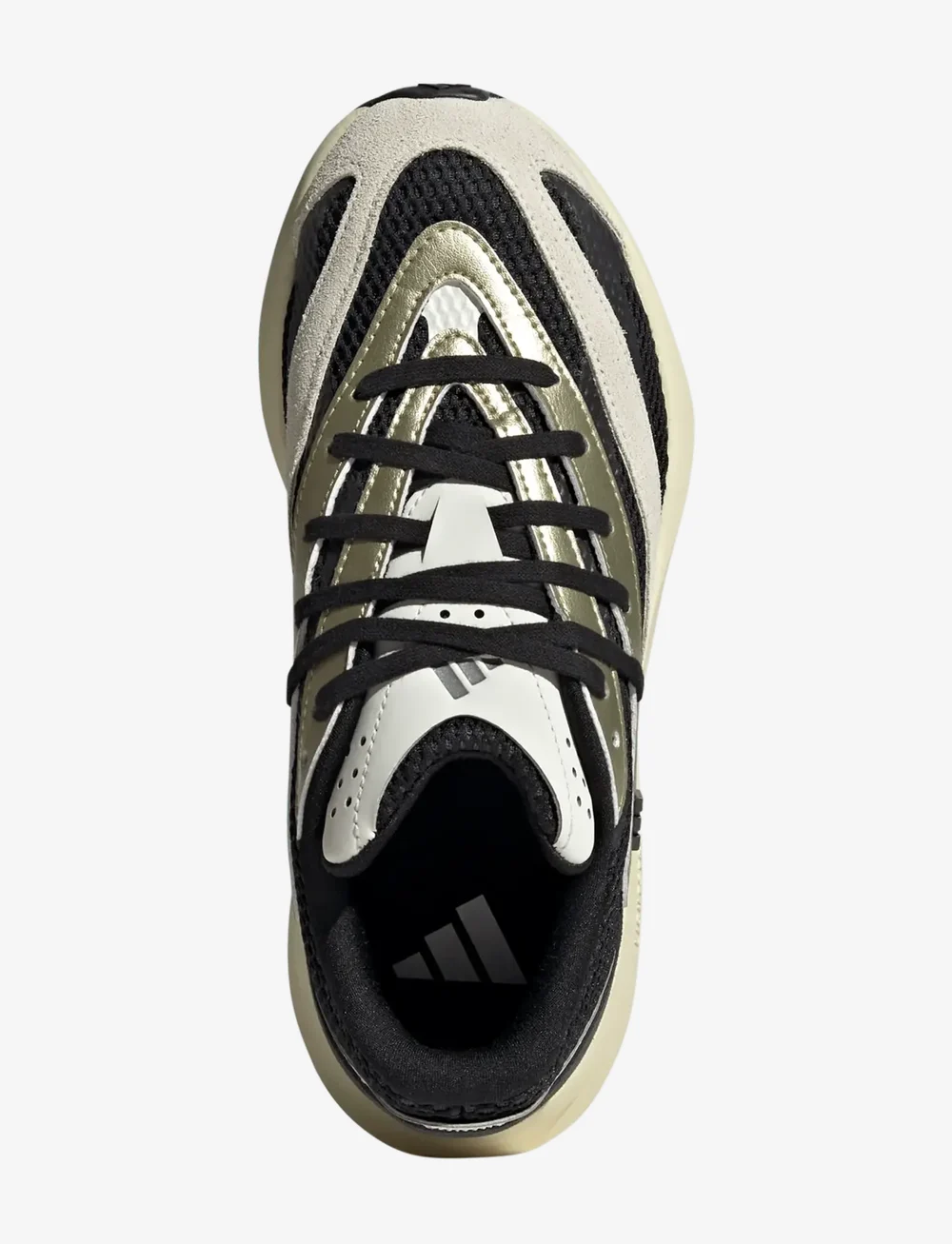 adidas Sportswear - LIGHTBLAZE - lave sneakers - cblack/goldmt/carbon - 4