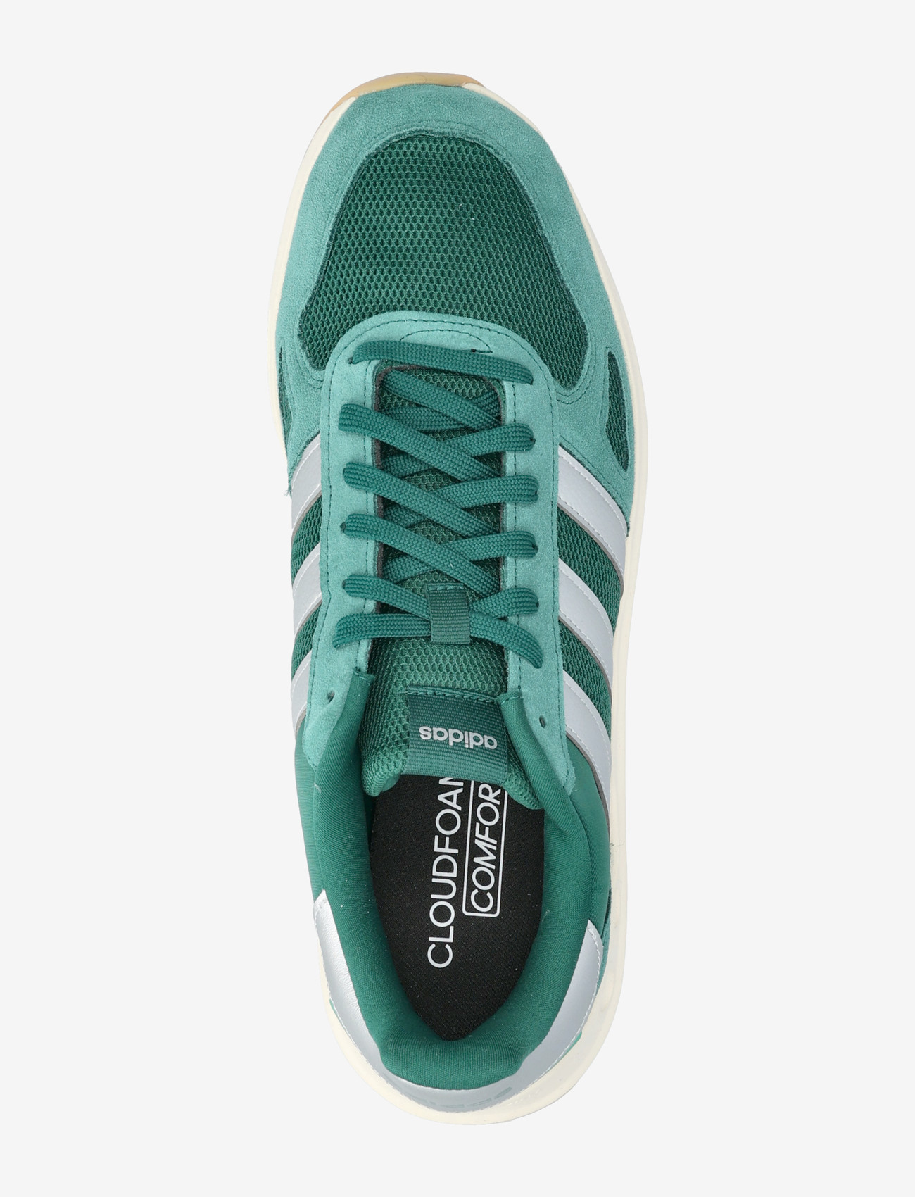 adidas Sportswear - RUN 84 - låga sneakers - cgreen/silvmt/warvan - 3