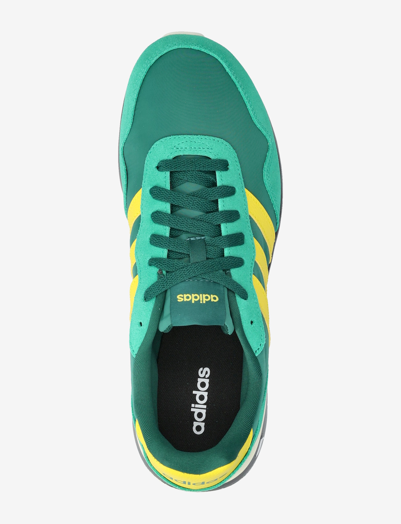 adidas Sportswear - RUN 60s 4.0 - lave sneakers - cgreen/yellow/cougrn - 3