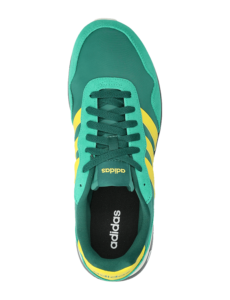 adidas Sportswear - RUN 60s 4.0 - niedriger schnitt - cgreen/yellow/cougrn - 3