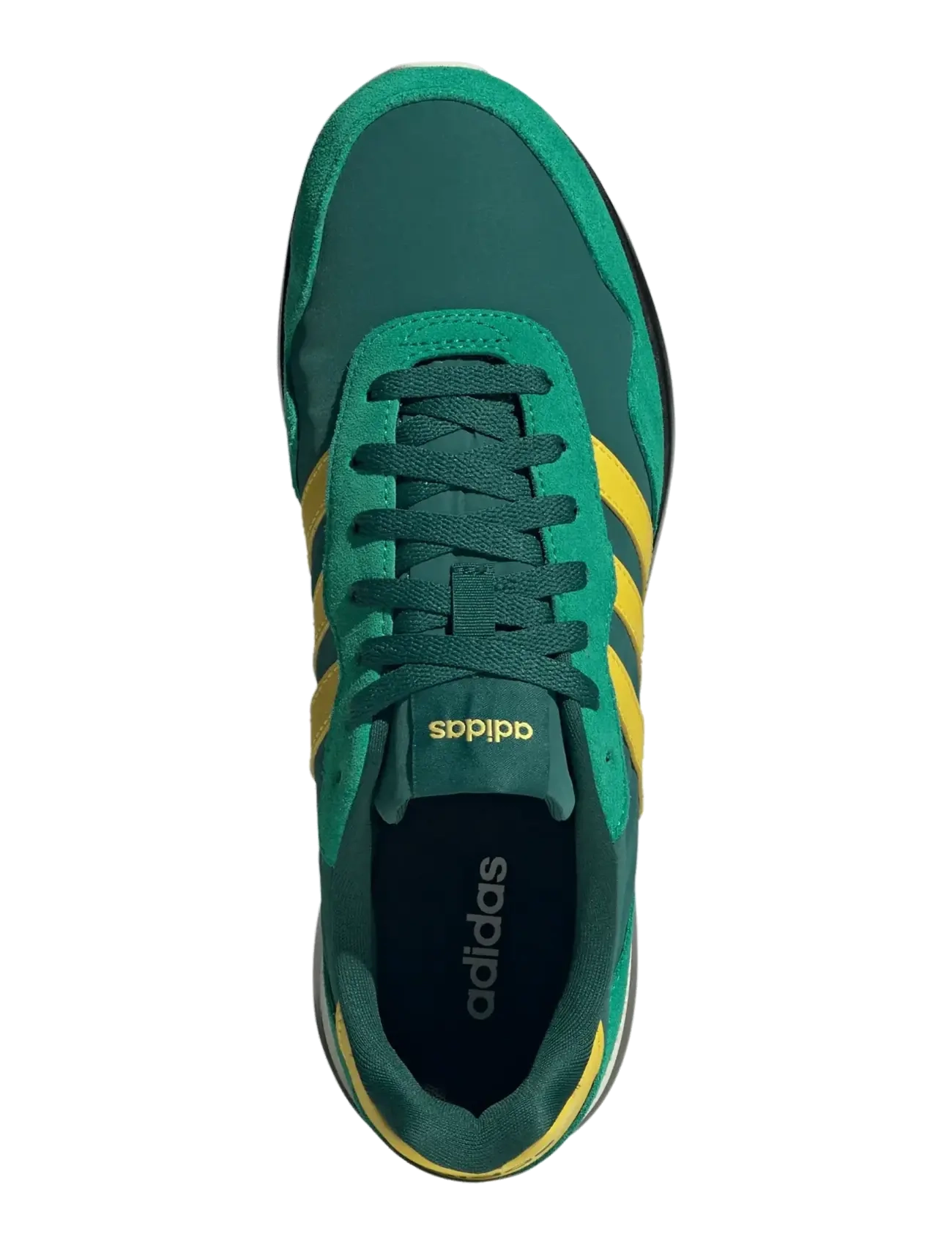 adidas Sportswear - RUN 60s 4.0 - niedriger schnitt - cgreen/yellow/cougrn - 4