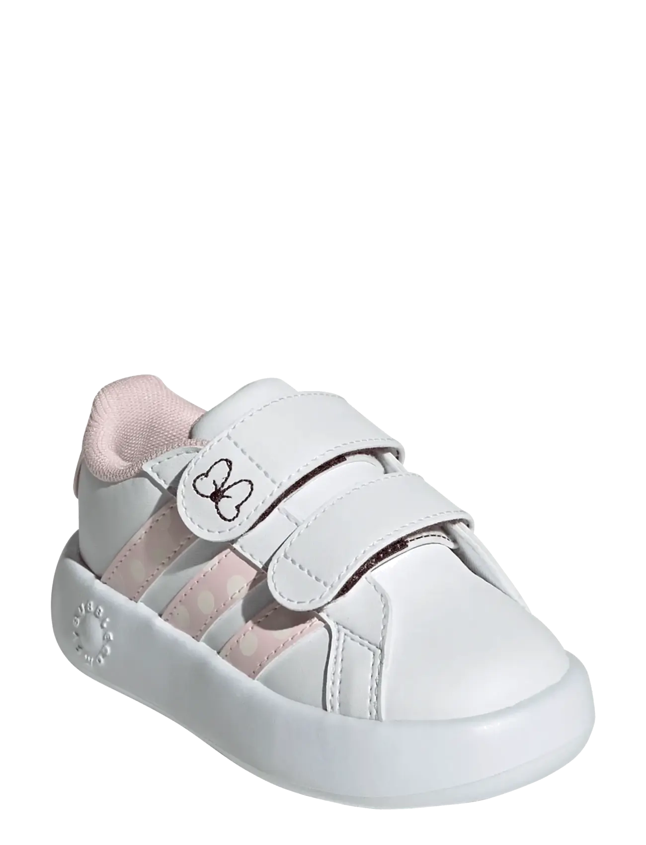 adidas Sportswear GRAND COURT MINNIE CF I - App deal - FTWWHT/CLPINK/CWHITE / white