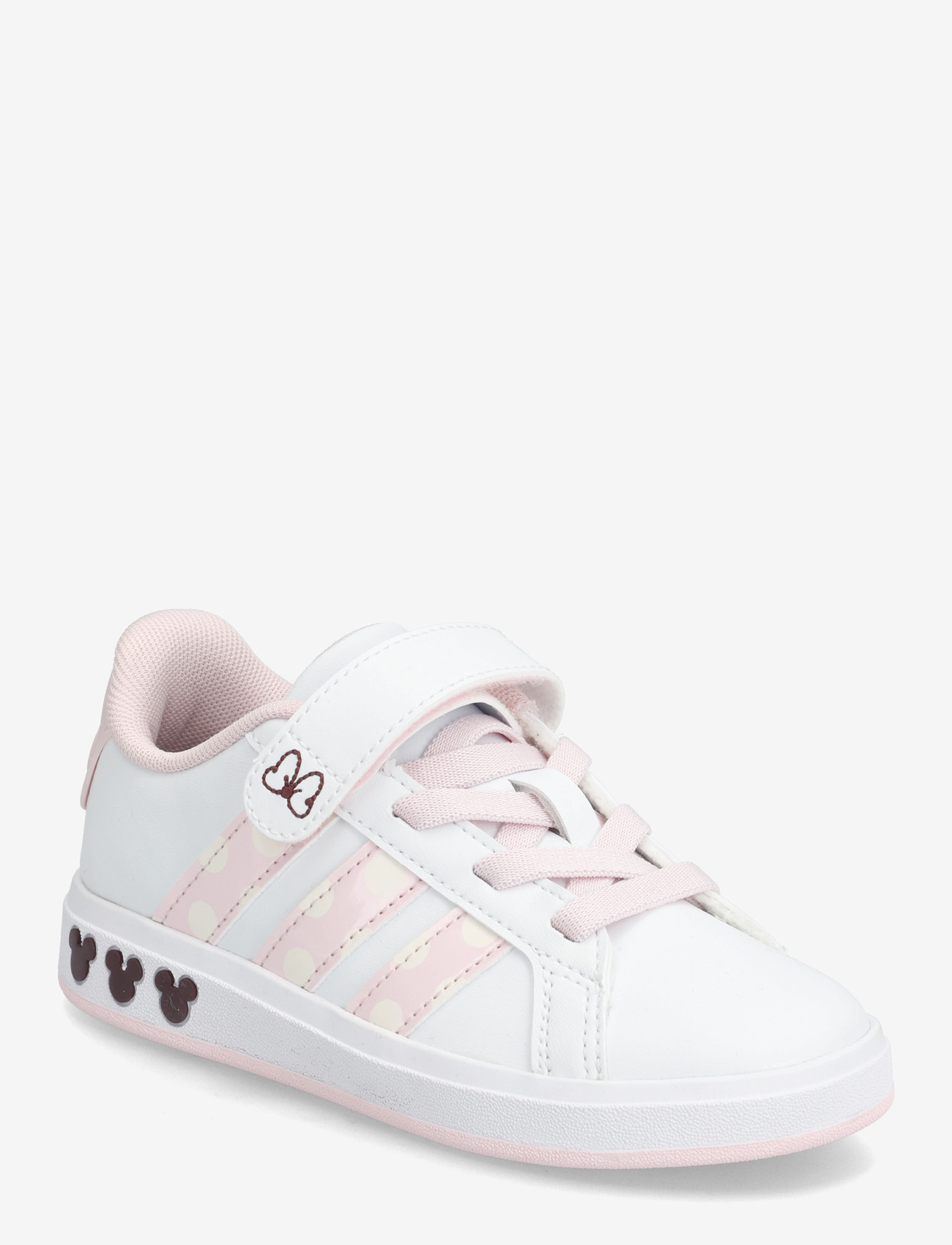 adidas Sportswear - GRAND COURT MINNIE EL K - lave sneakers - ftwwht/clpink/cwhite - 0