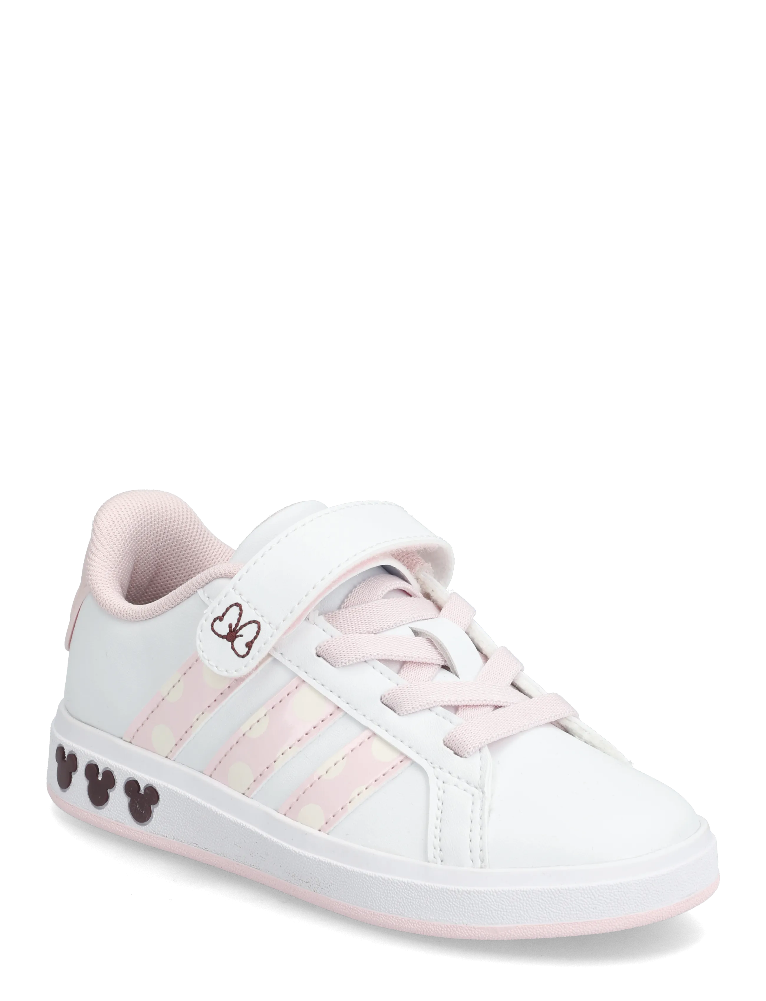 adidas Sportswear GRAND COURT MINNIE EL K - Neuheiten - FTWWHT/CLPINK/CWHITE / white