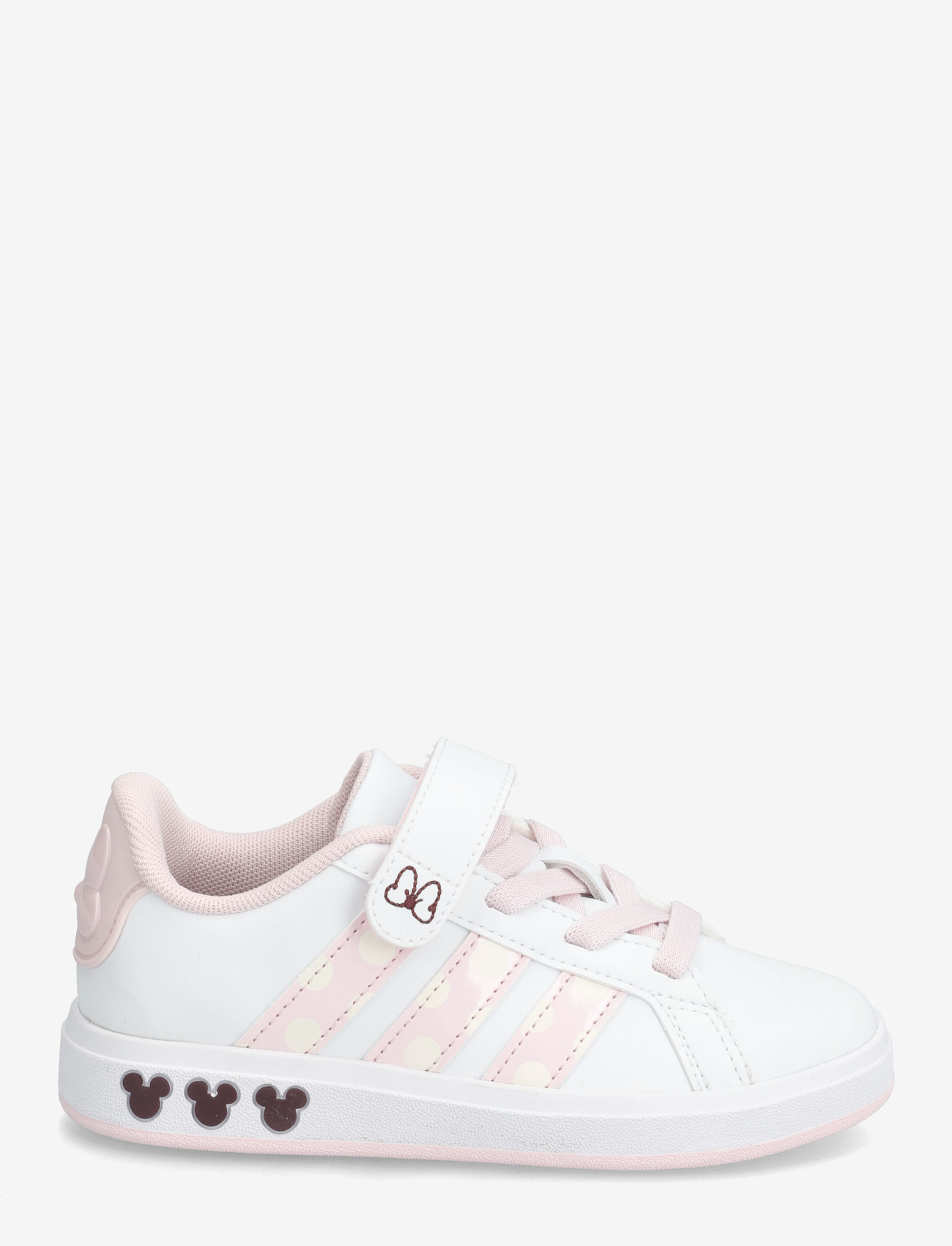 adidas Sportswear - GRAND COURT MINNIE EL K - lave sneakers - ftwwht/clpink/cwhite - 1