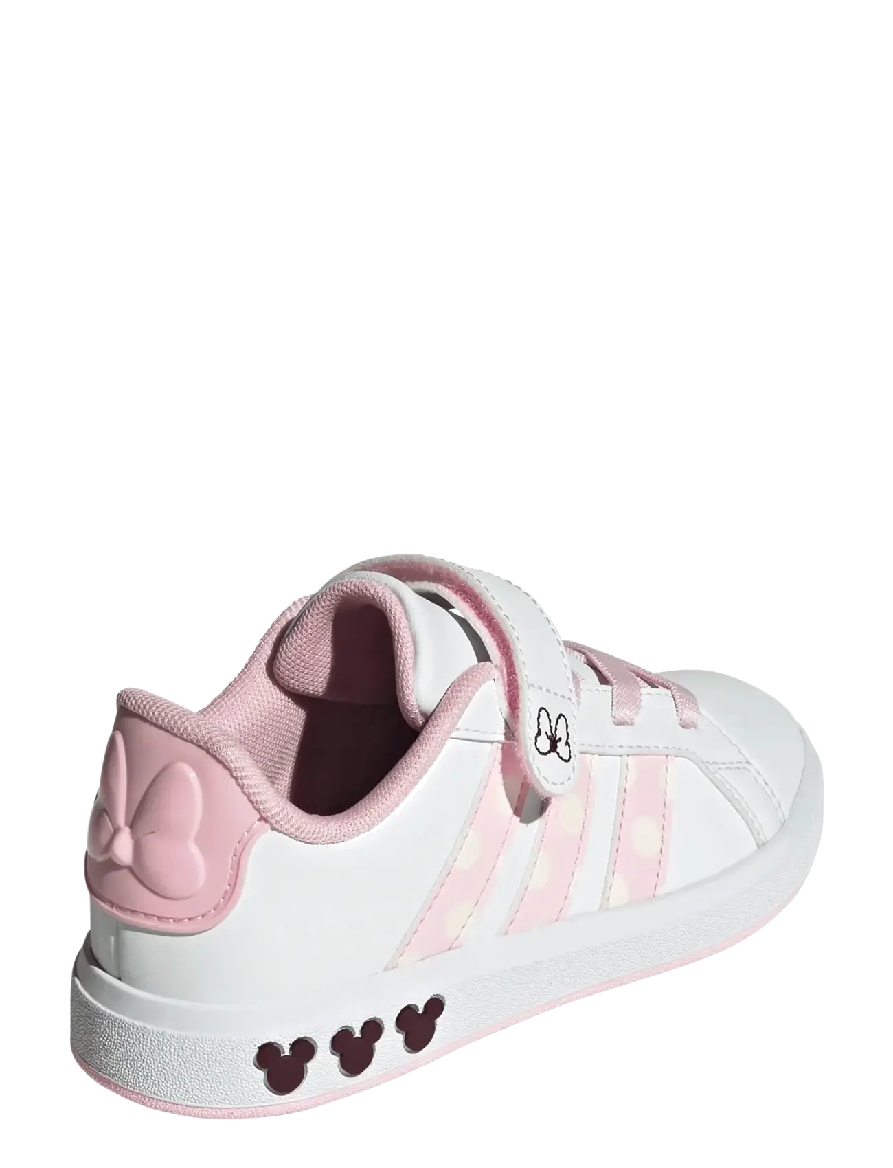 adidas Sportswear - GRAND COURT MINNIE EL K - baskets basses - ftwwht/clpink/cwhite - 4