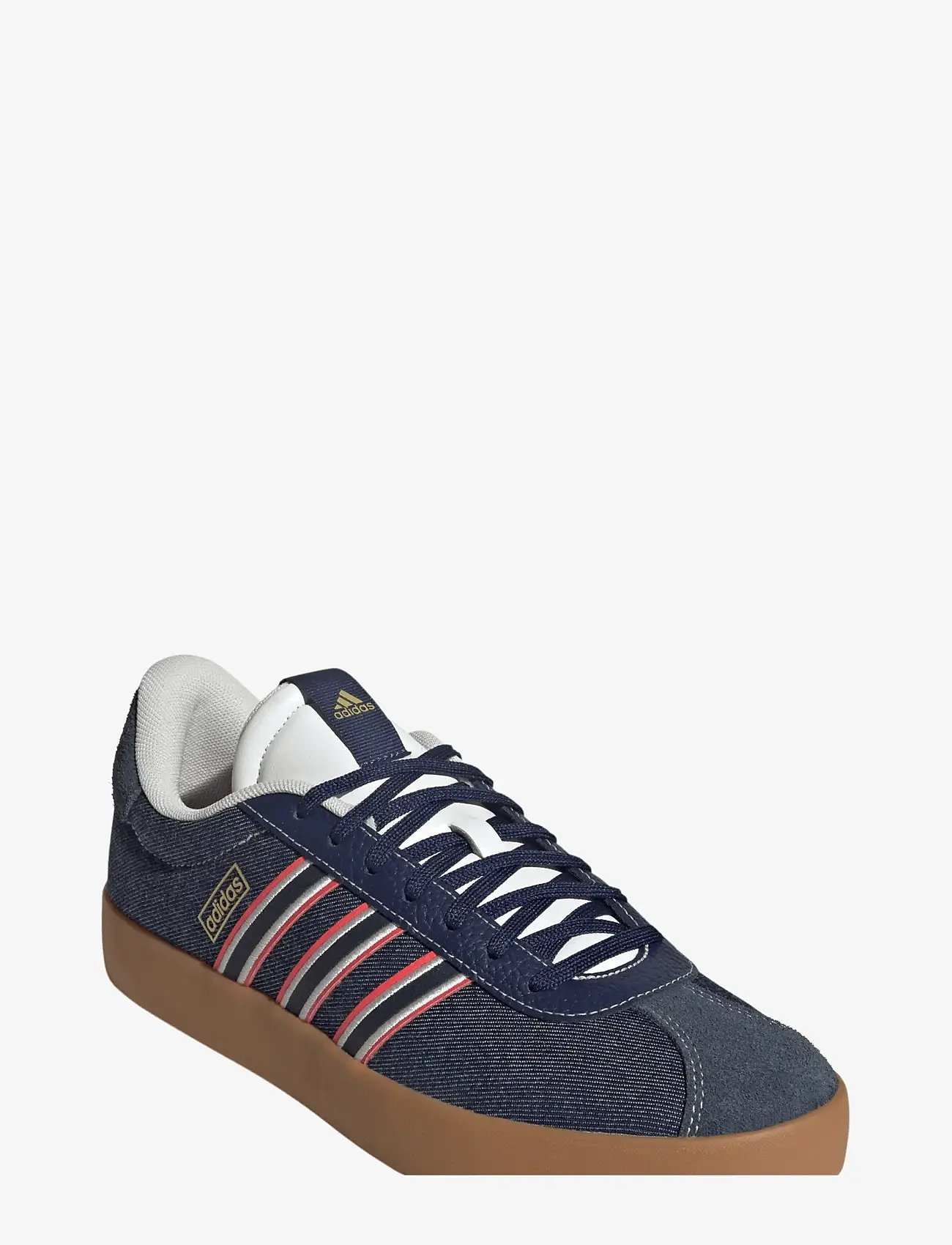 adidas Sportswear - VL COURT 3.0 - låga sneakers - dkblue/aurink/cwhite - 0