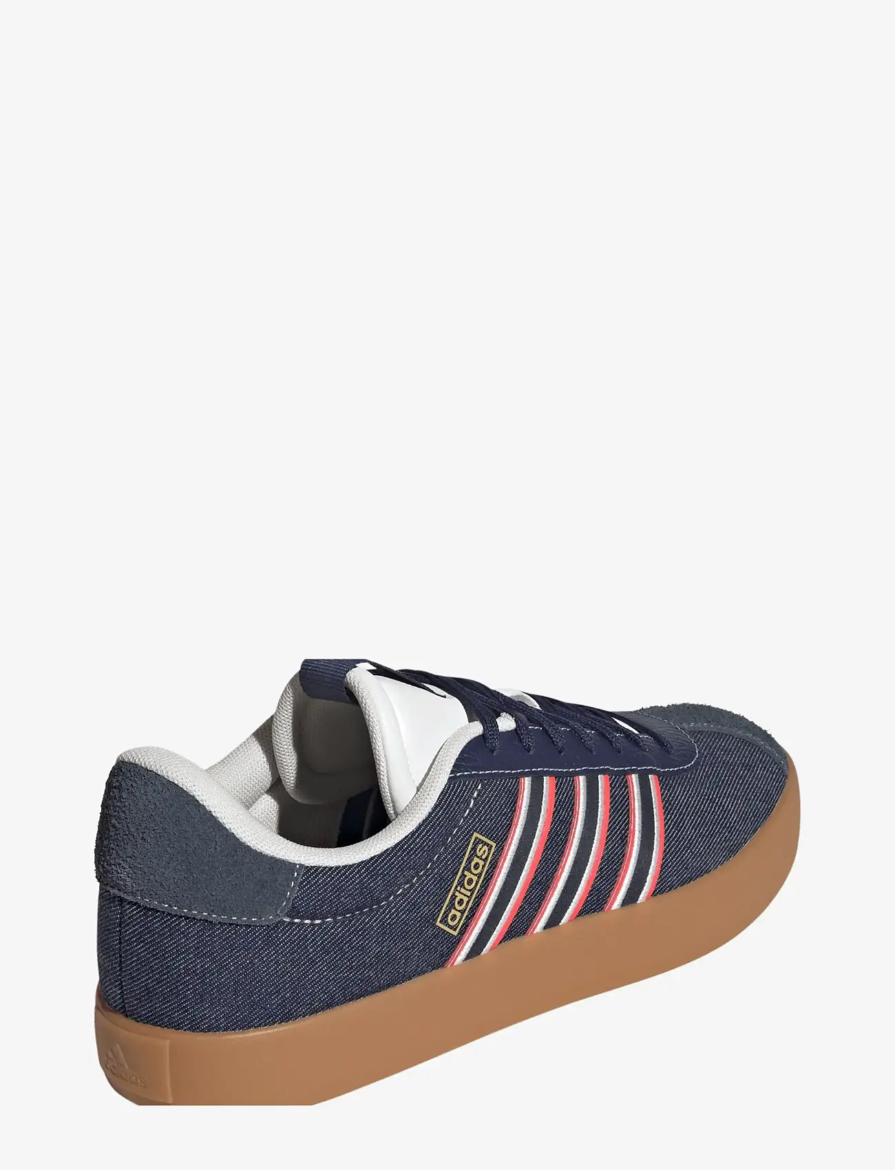 adidas Sportswear - VL COURT 3.0 - låga sneakers - dkblue/aurink/cwhite - 3