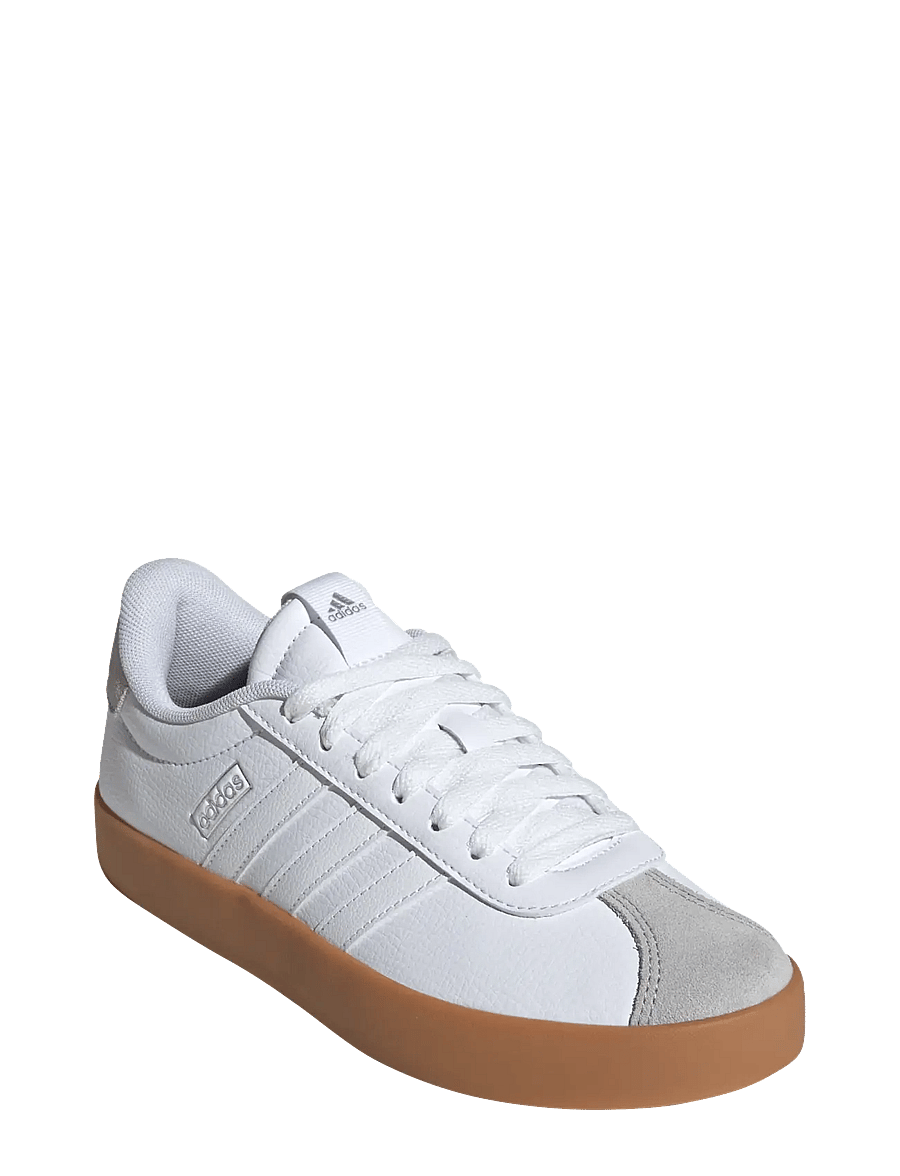 adidas Sportswear - VL COURT 3.0 - lave sneakers - ftwwht/ftwwht/silvmt - 0