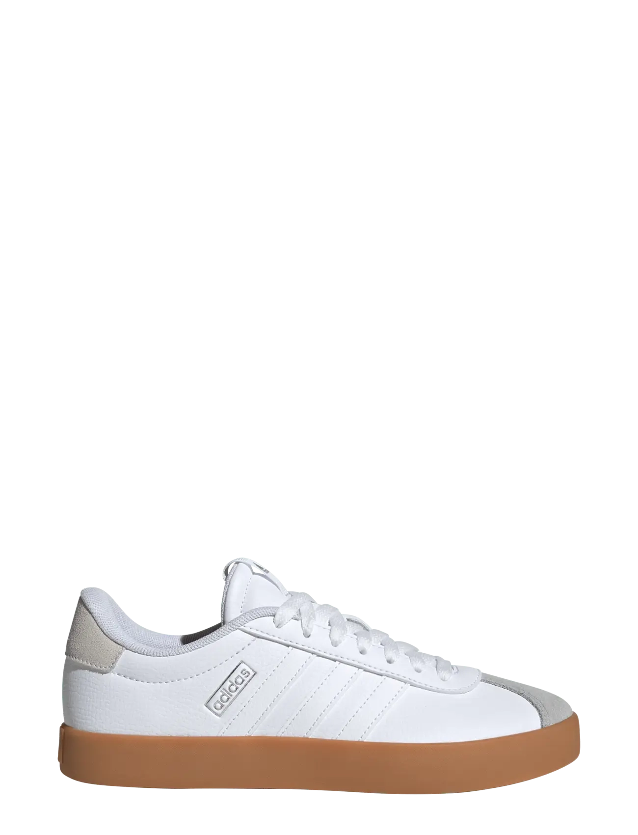 adidas Sportswear - VL COURT 3.0 - lave sneakers - ftwwht/ftwwht/silvmt - 1
