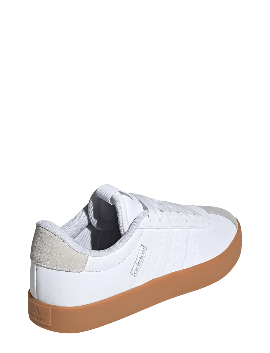 adidas Sportswear - VL COURT 3.0 - lave sneakers - ftwwht/ftwwht/silvmt - 3