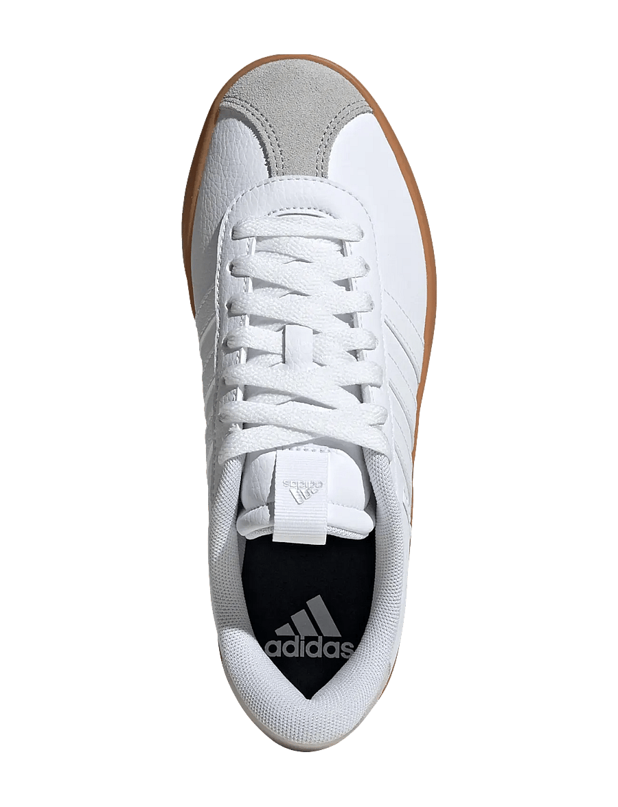 adidas Sportswear - VL COURT 3.0 - lave sneakers - ftwwht/ftwwht/silvmt - 4