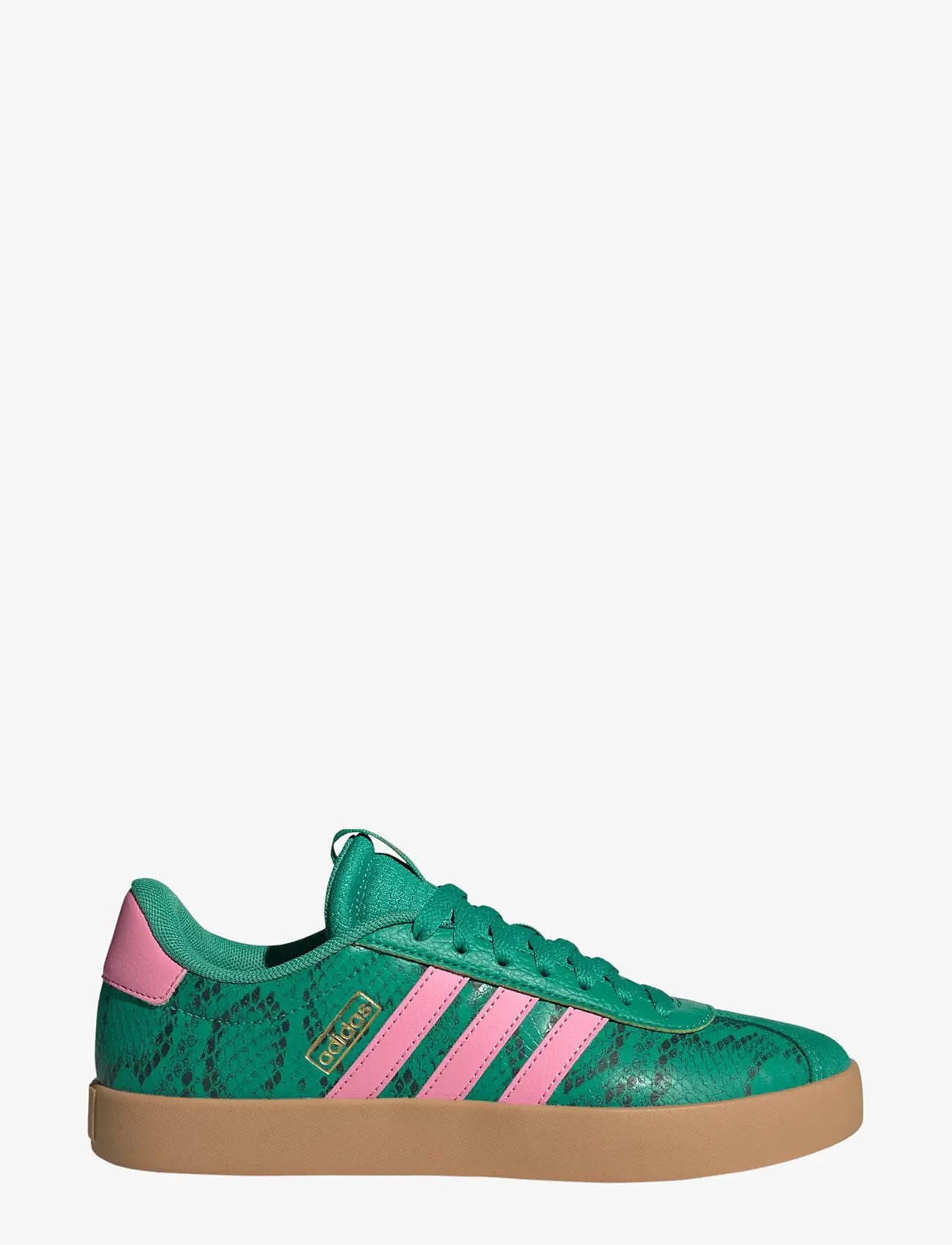 adidas Sportswear - VL COURT 3.0 - låga sneakers - cougrn/blipnk/goldmt - 1