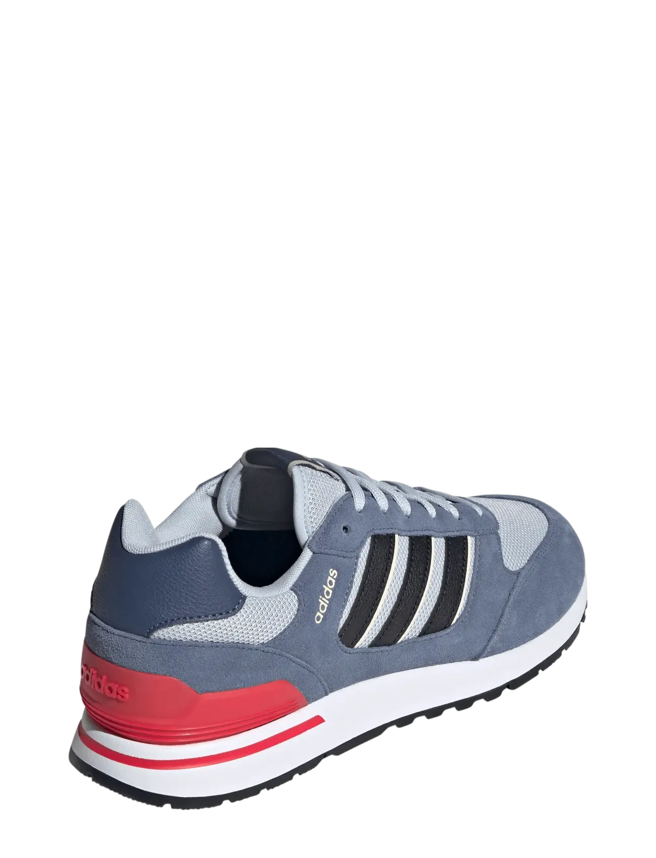 adidas Sportswear - RUN 80s - låga sneakers - halblu/cblack/purrub - 3