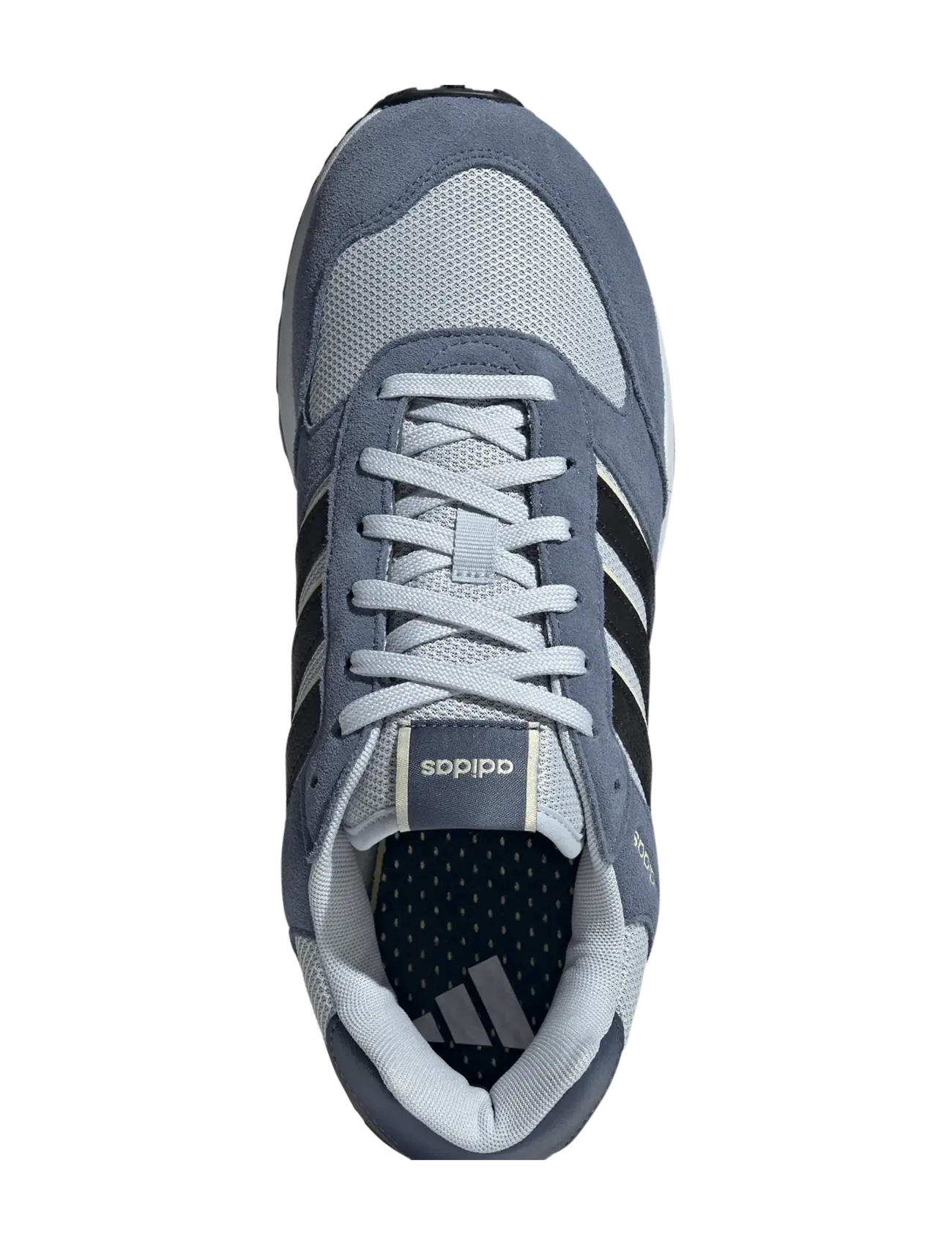 adidas Sportswear - RUN 80s - låga sneakers - halblu/cblack/purrub - 4
