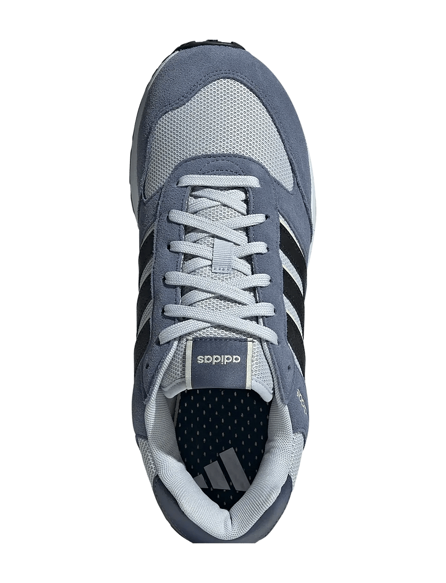 adidas Sportswear - RUN 80s - låga sneakers - halblu/cblack/purrub - 4