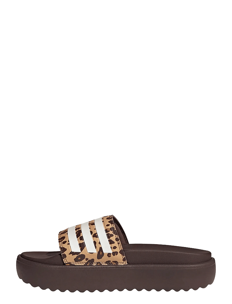 adidas Sportswear - ADILETTE PLATFORM - skor - shabrn/ftwwht/magbei - 2