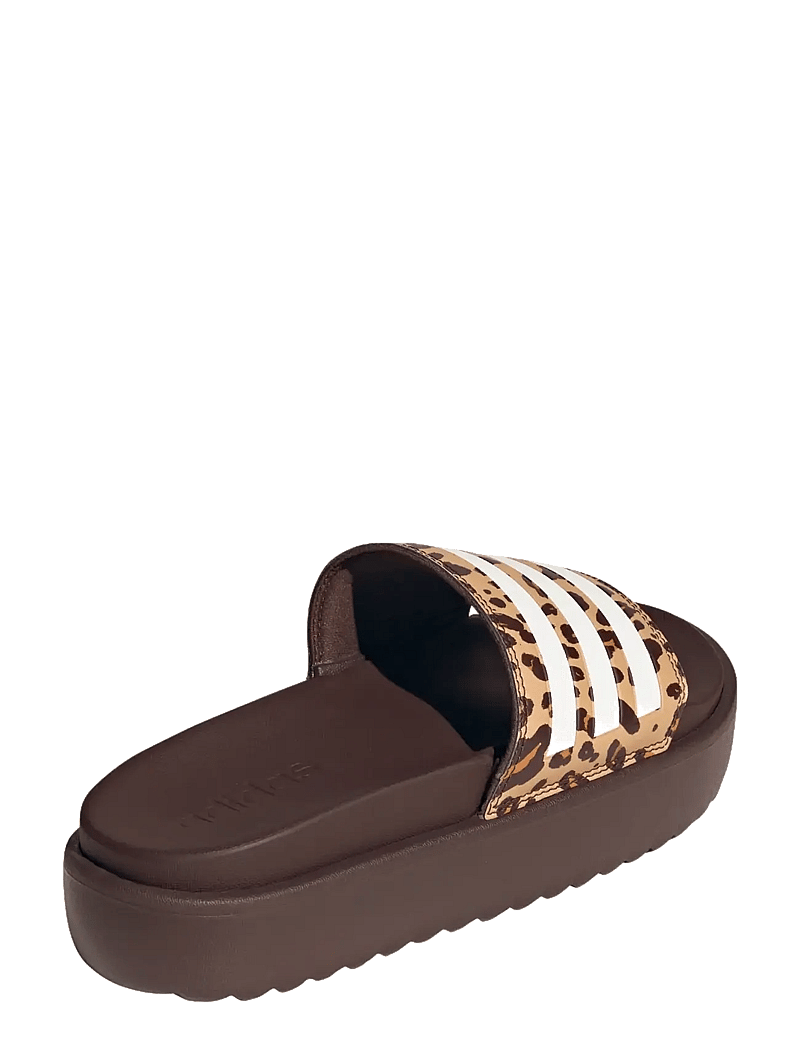 adidas Sportswear - ADILETTE PLATFORM - kengät - shabrn/ftwwht/magbei - 3