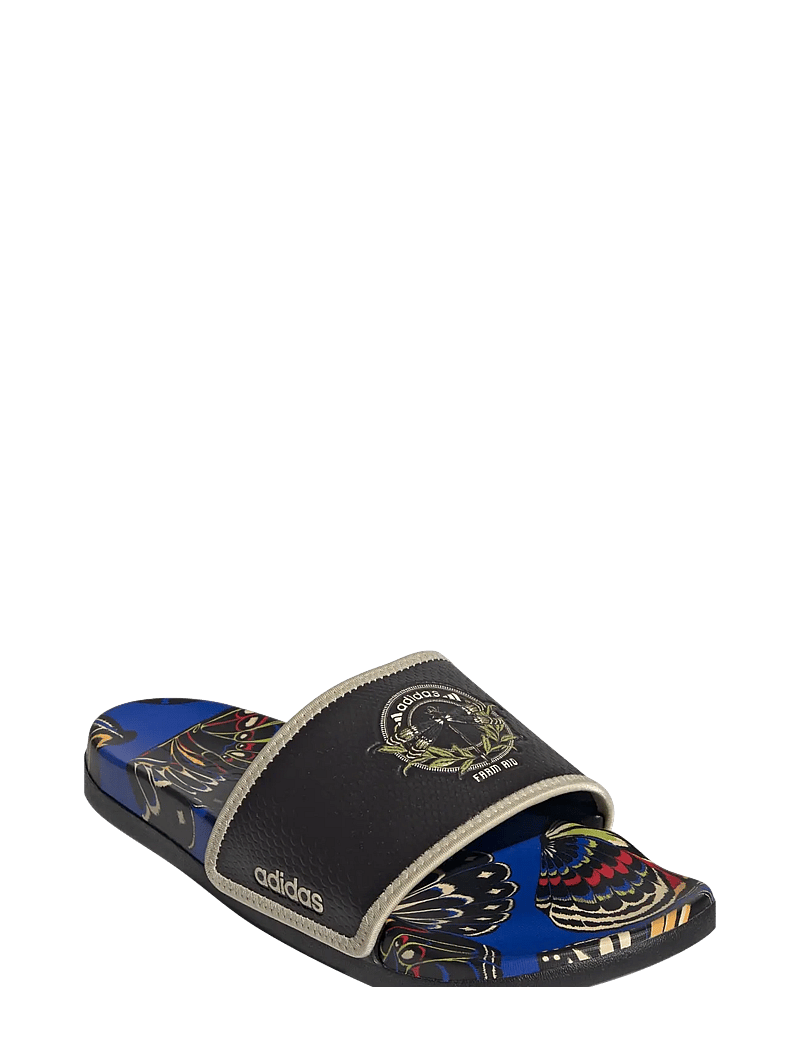 adidas Sportswear - ADILETTE COMFORT - sandaalid ja sussid - cblack/cblack/cblack - 0