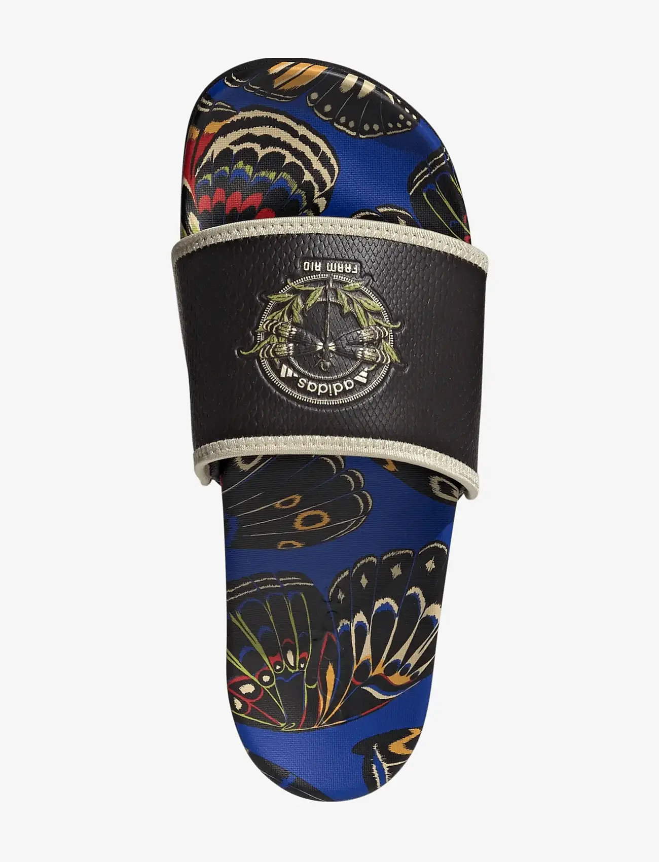 adidas Sportswear - ADILETTE COMFORT - sandaalid ja sussid - cblack/cblack/cblack - 4