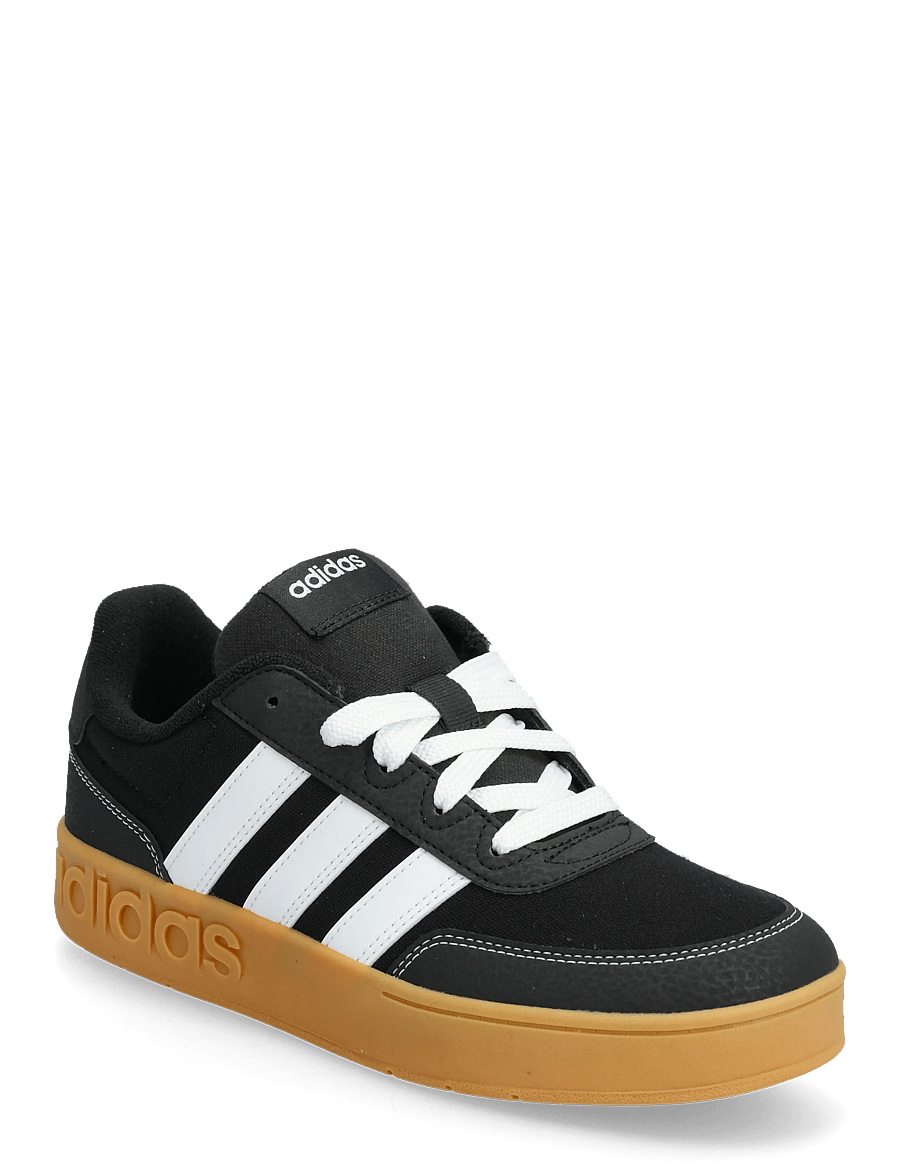 adidas Sportswear - BREAKBASE J - lave sneakers - cblack/ftwwht/gum3 - 0