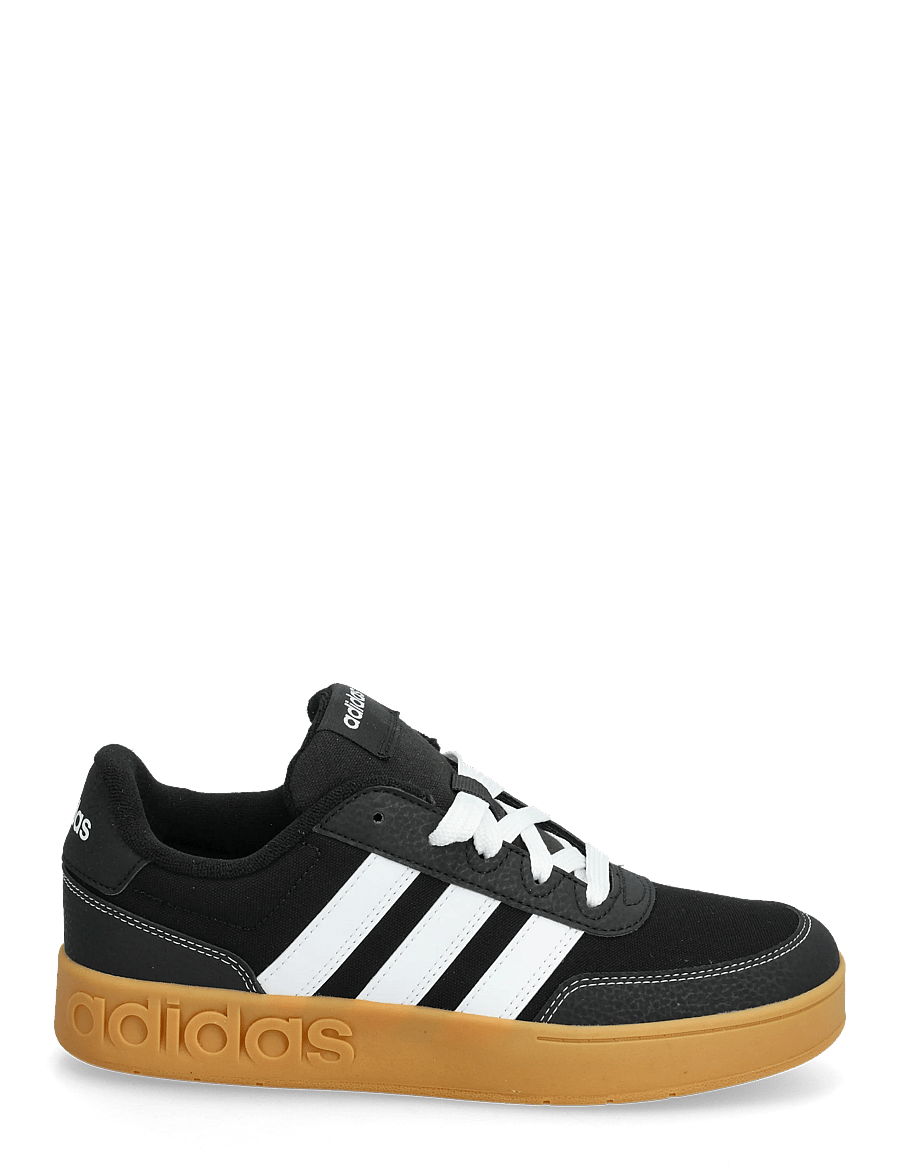 adidas Sportswear - BREAKBASE J - lave sneakers - cblack/ftwwht/gum3 - 1