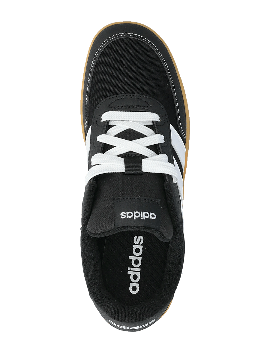 adidas Sportswear - BREAKBASE J - lave sneakers - cblack/ftwwht/gum3 - 3