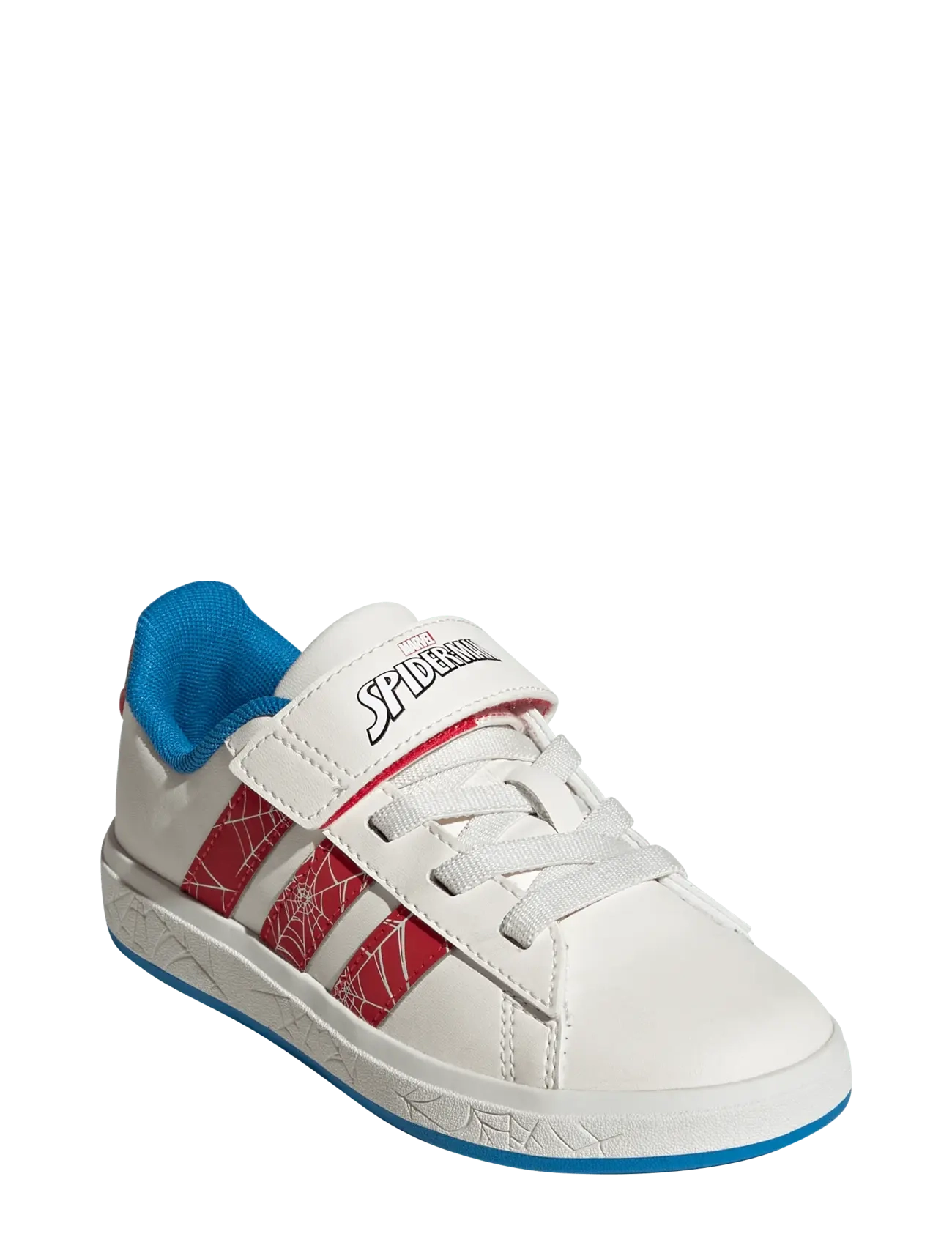 adidas Sportswear GRAND COURT SPIDER-MAN EL K - adidas - CLOWHI/PURRUB/BRBLUE / white