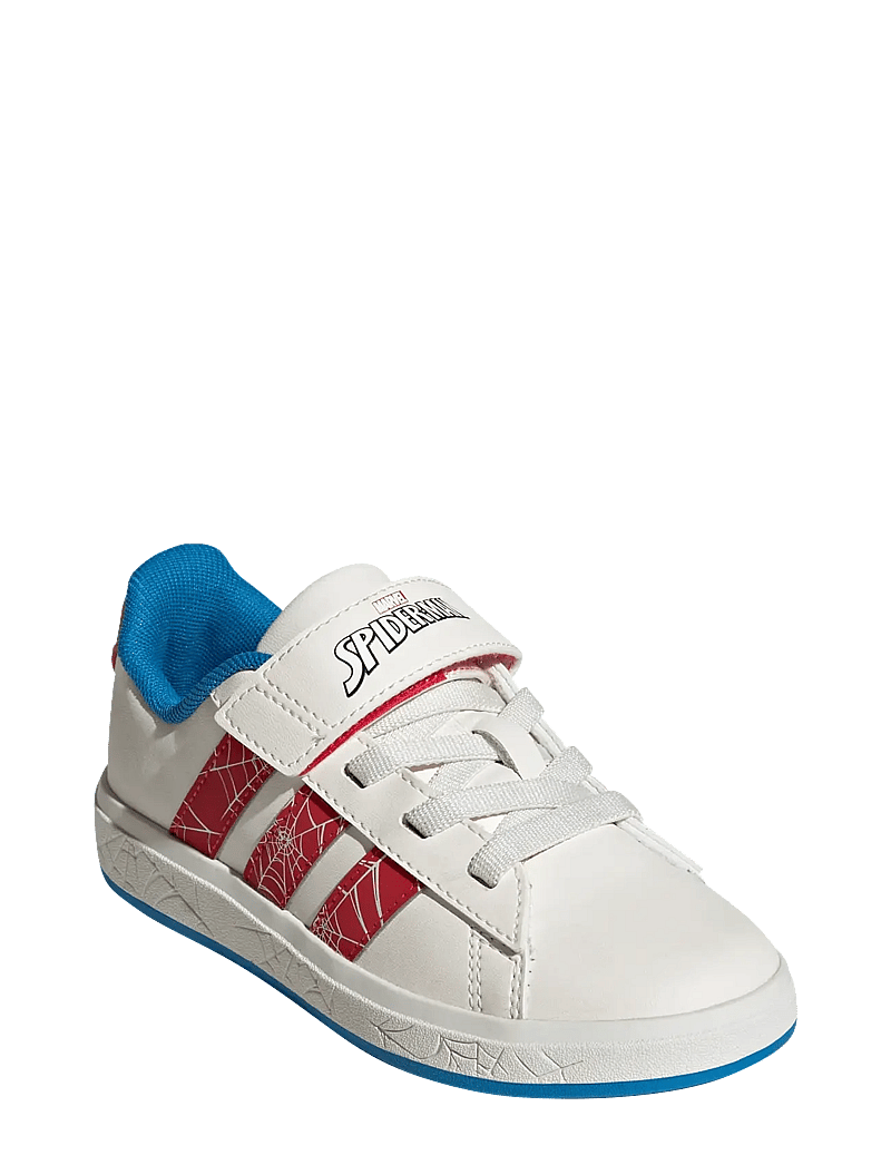 adidas Sportswear - GRAND COURT SPIDER-MAN EL K - låga sneakers - clowhi/purrub/brblue - 1