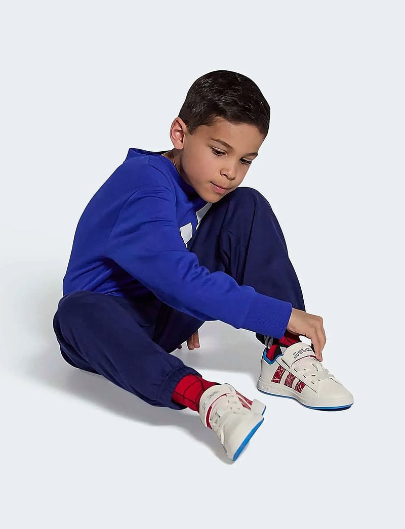 adidas Sportswear - GRAND COURT SPIDER-MAN EL K - låga sneakers - clowhi/purrub/brblue - 0