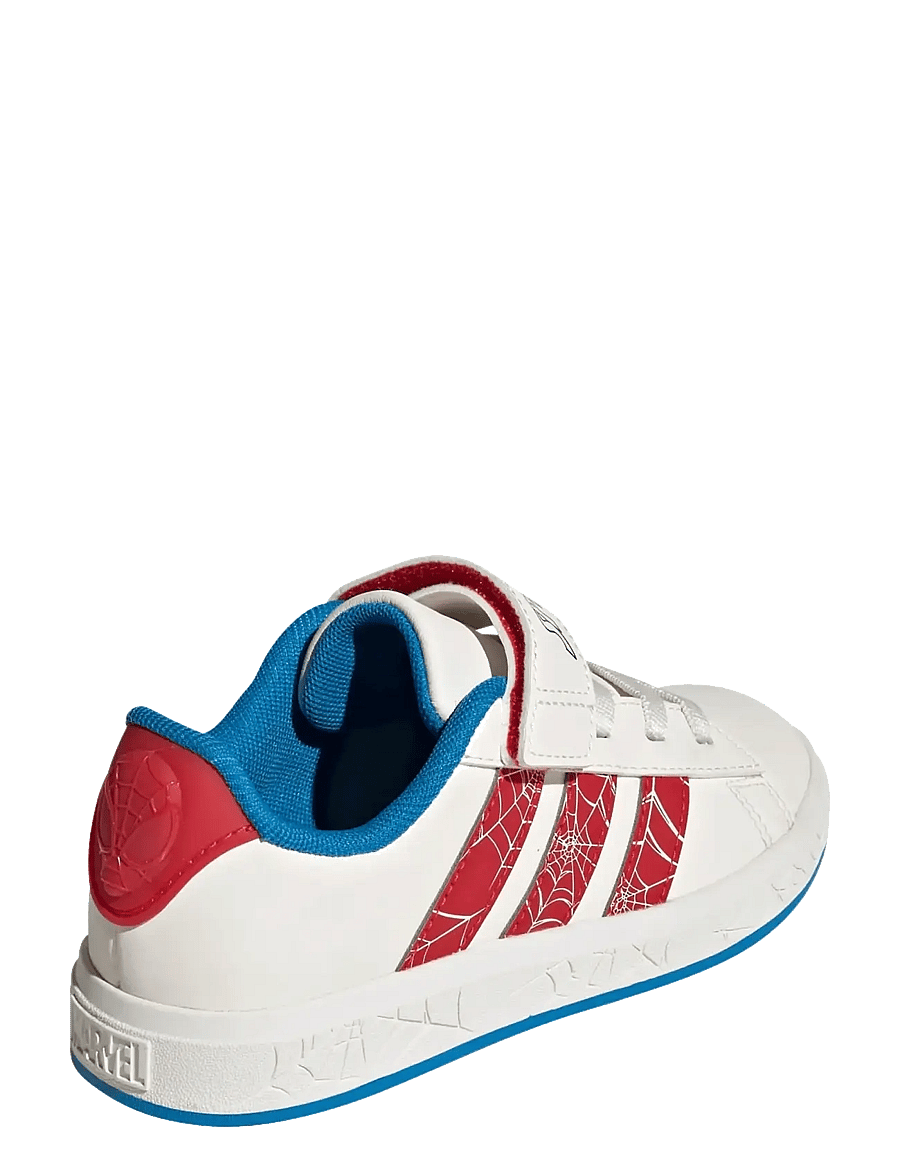 adidas Sportswear - GRAND COURT SPIDER-MAN EL K - baskets basses - clowhi/purrub/brblue - 4