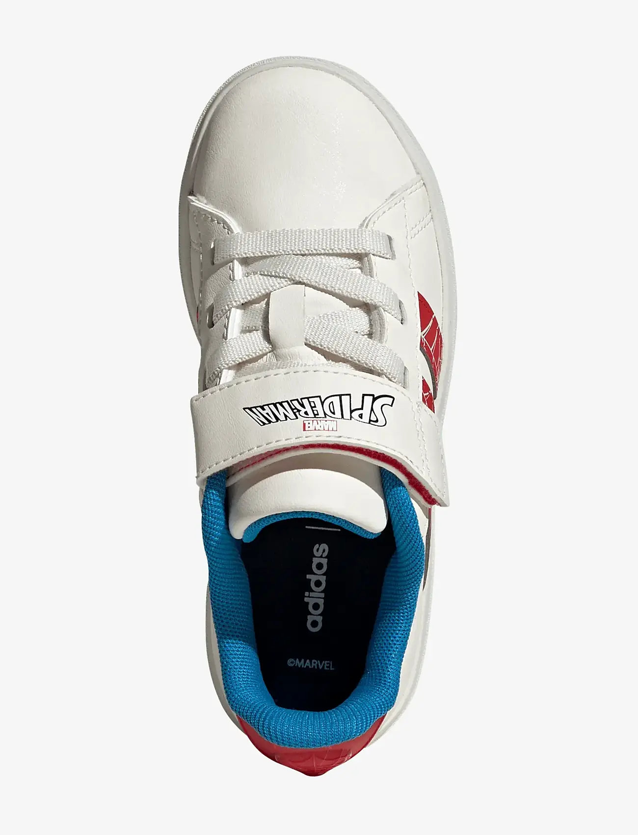 adidas Sportswear - GRAND COURT SPIDER-MAN EL K - låga sneakers - clowhi/purrub/brblue - 5