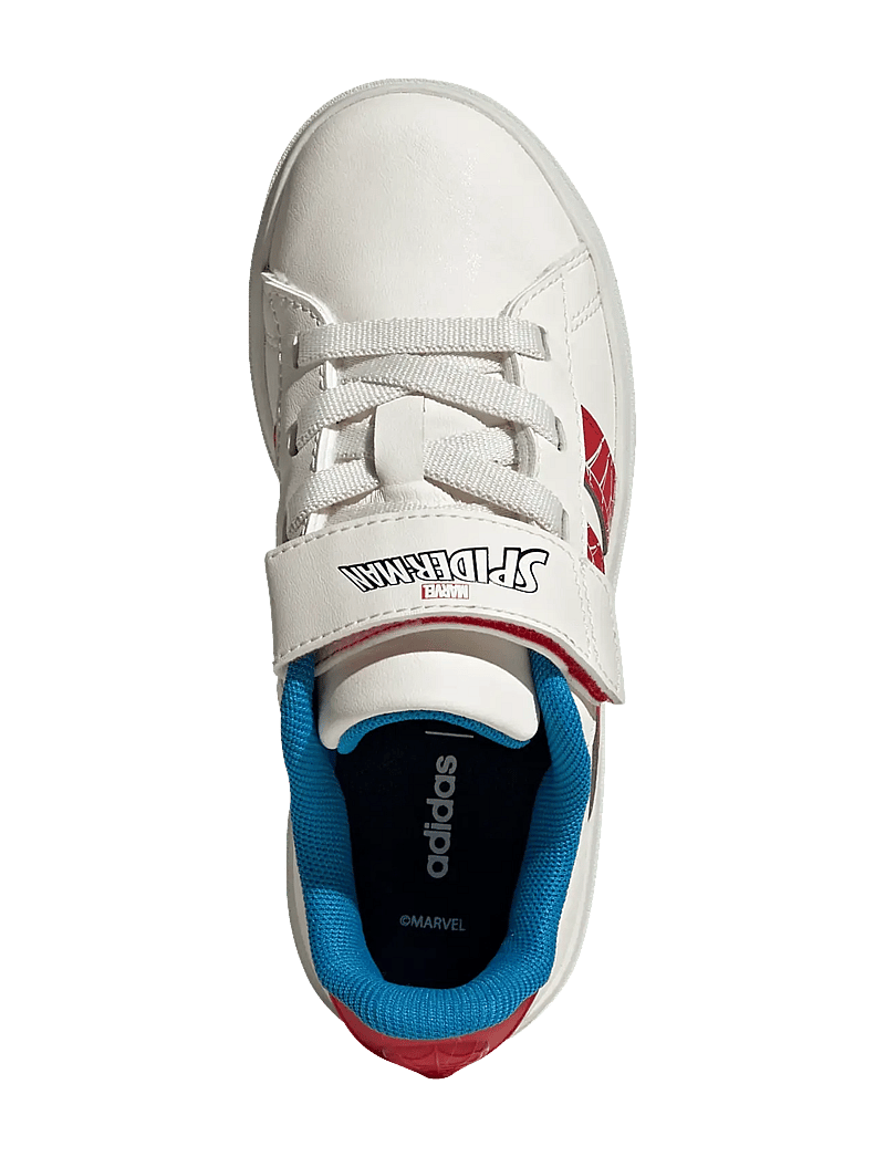 adidas Sportswear - GRAND COURT SPIDER-MAN EL K - låga sneakers - clowhi/purrub/brblue - 5